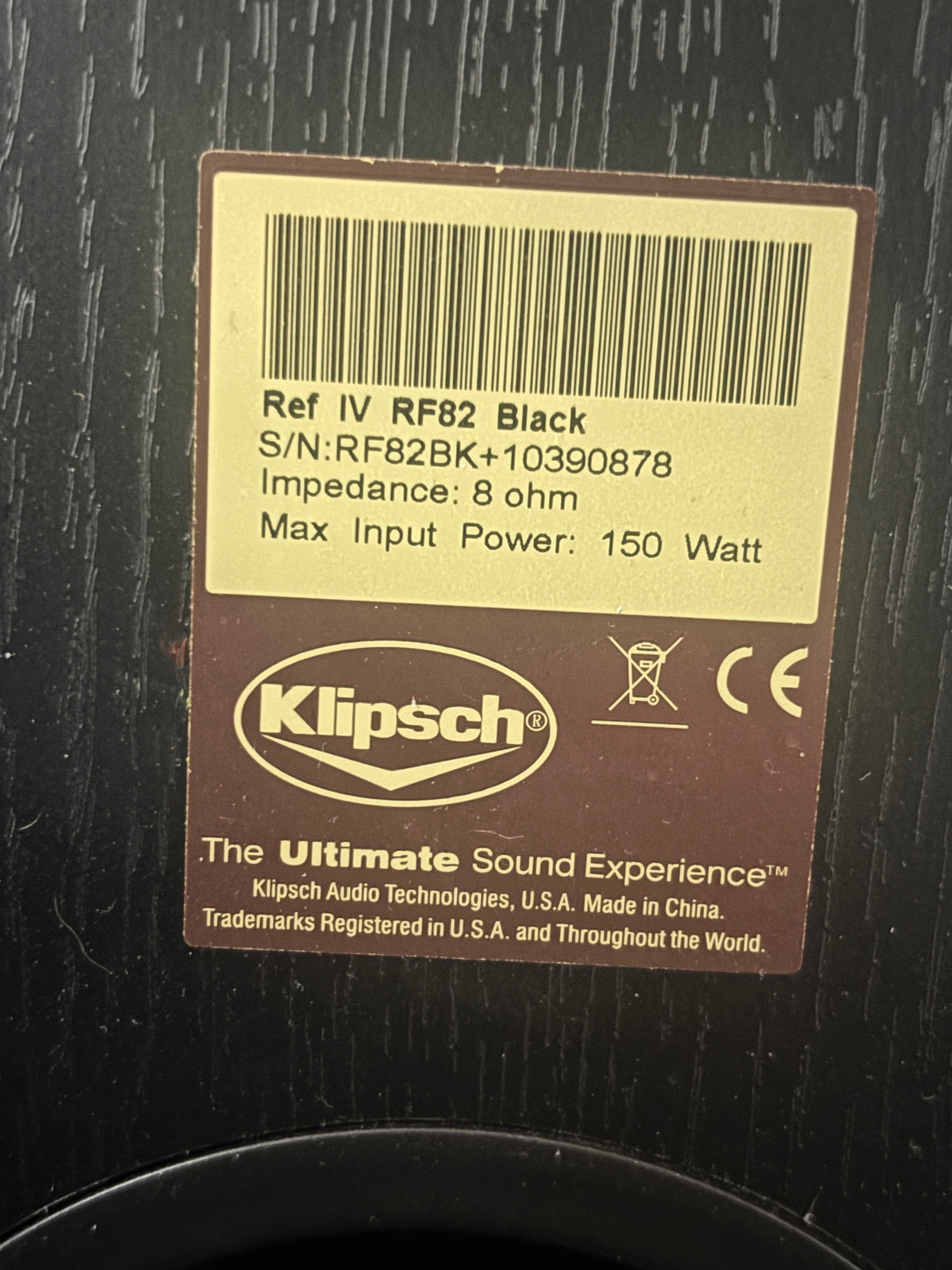 Yamaha Receiver / 2x Klipsch floor standing speaker - photo 3