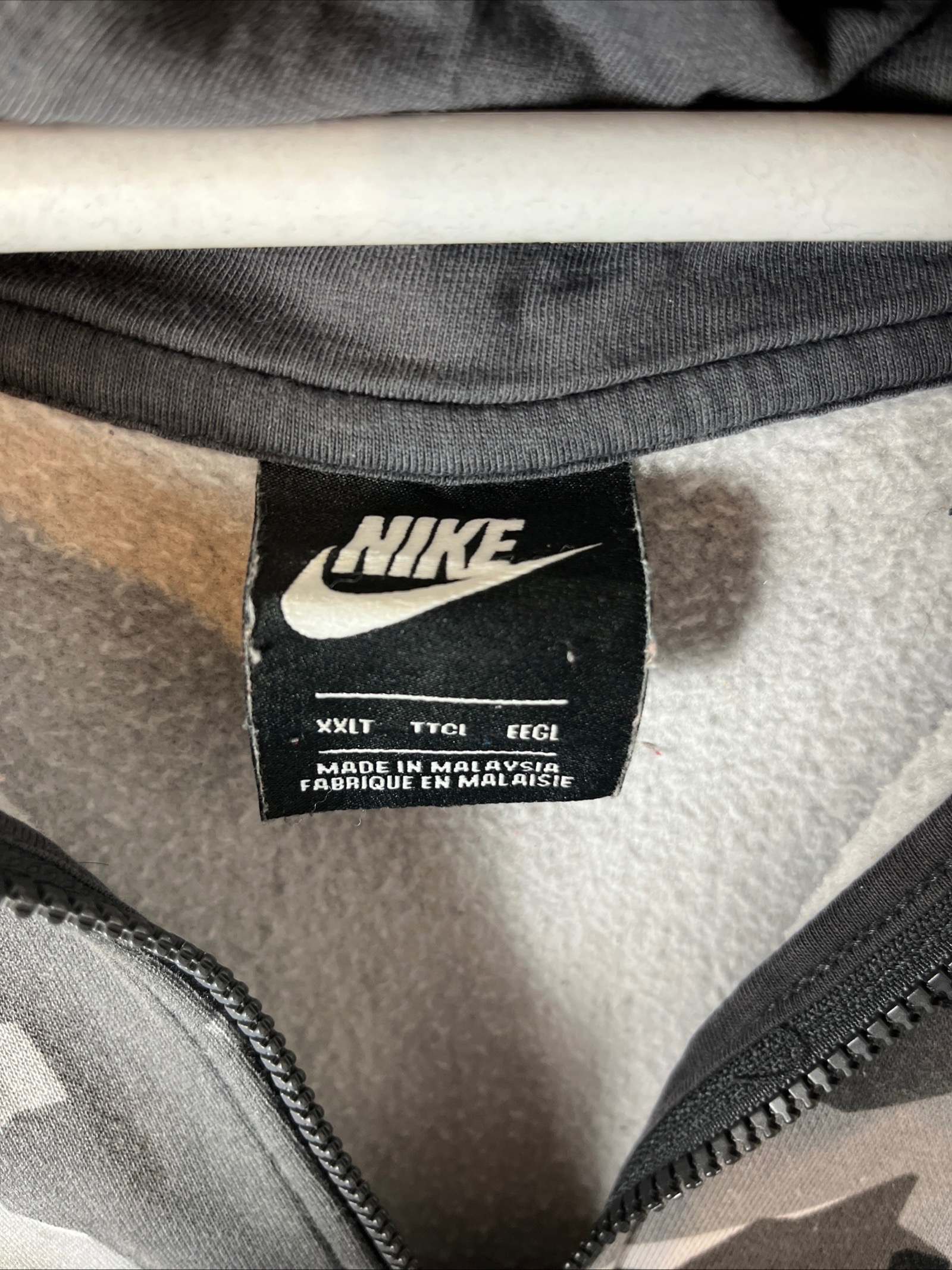 Nike Camo Full Zip Hoodie - XXL - photo 2