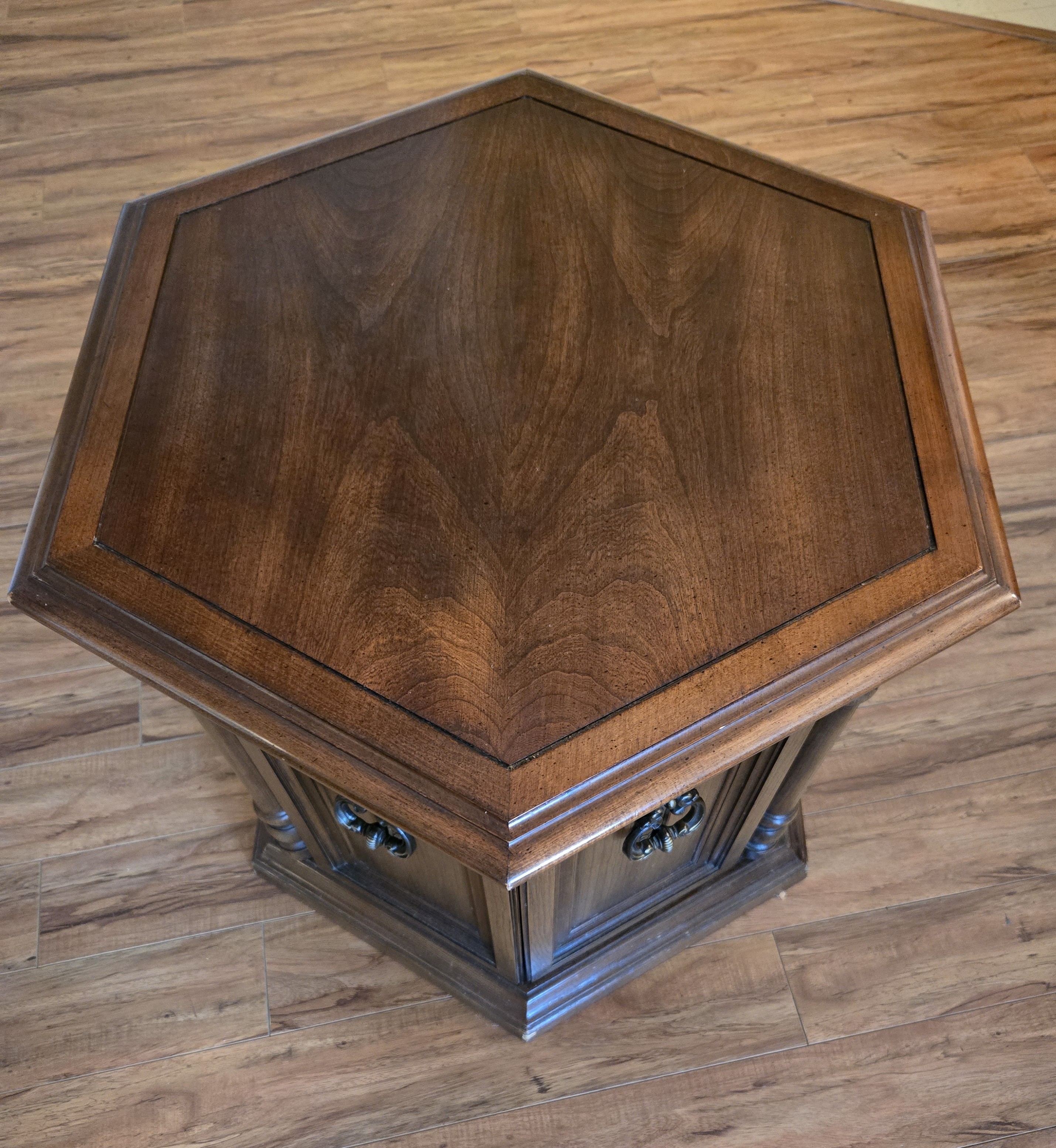 Vintage Solid Wood 3-Piece Table Set