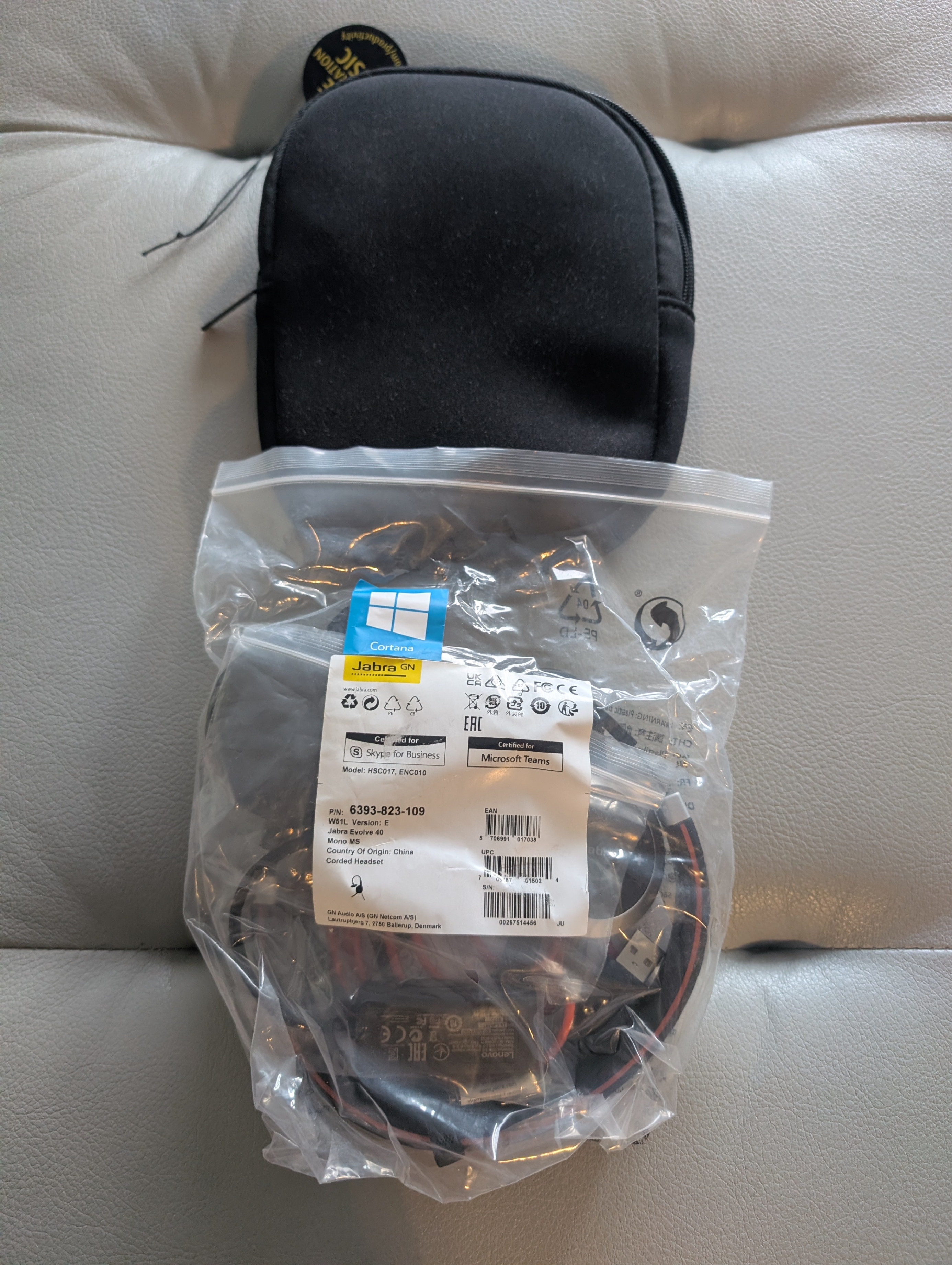 Jabra Evolve 40 Microsoft Teams Speakers NEW