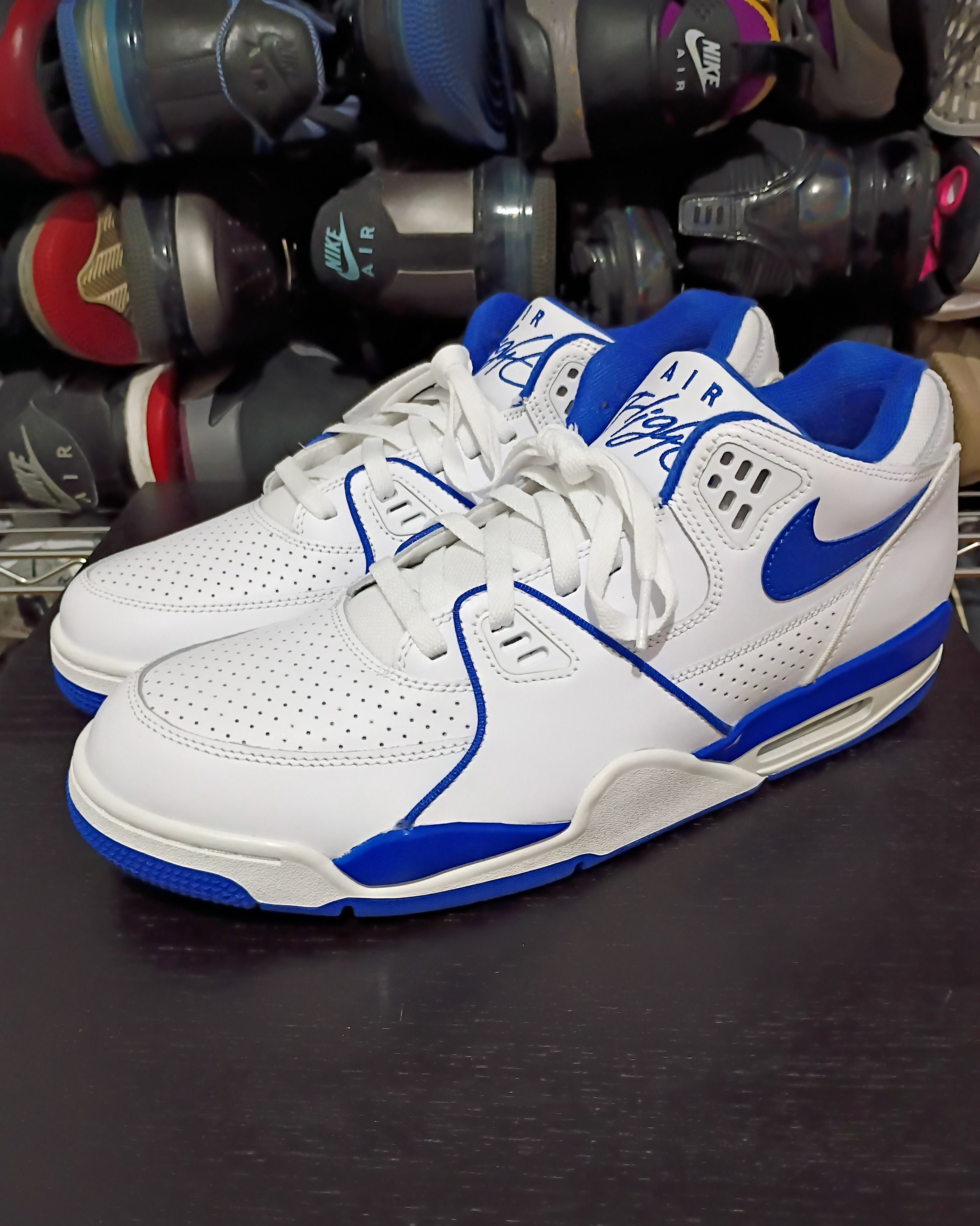 Size 13 - Nike Air Flight 89 Low Hyper Royal - photo 2