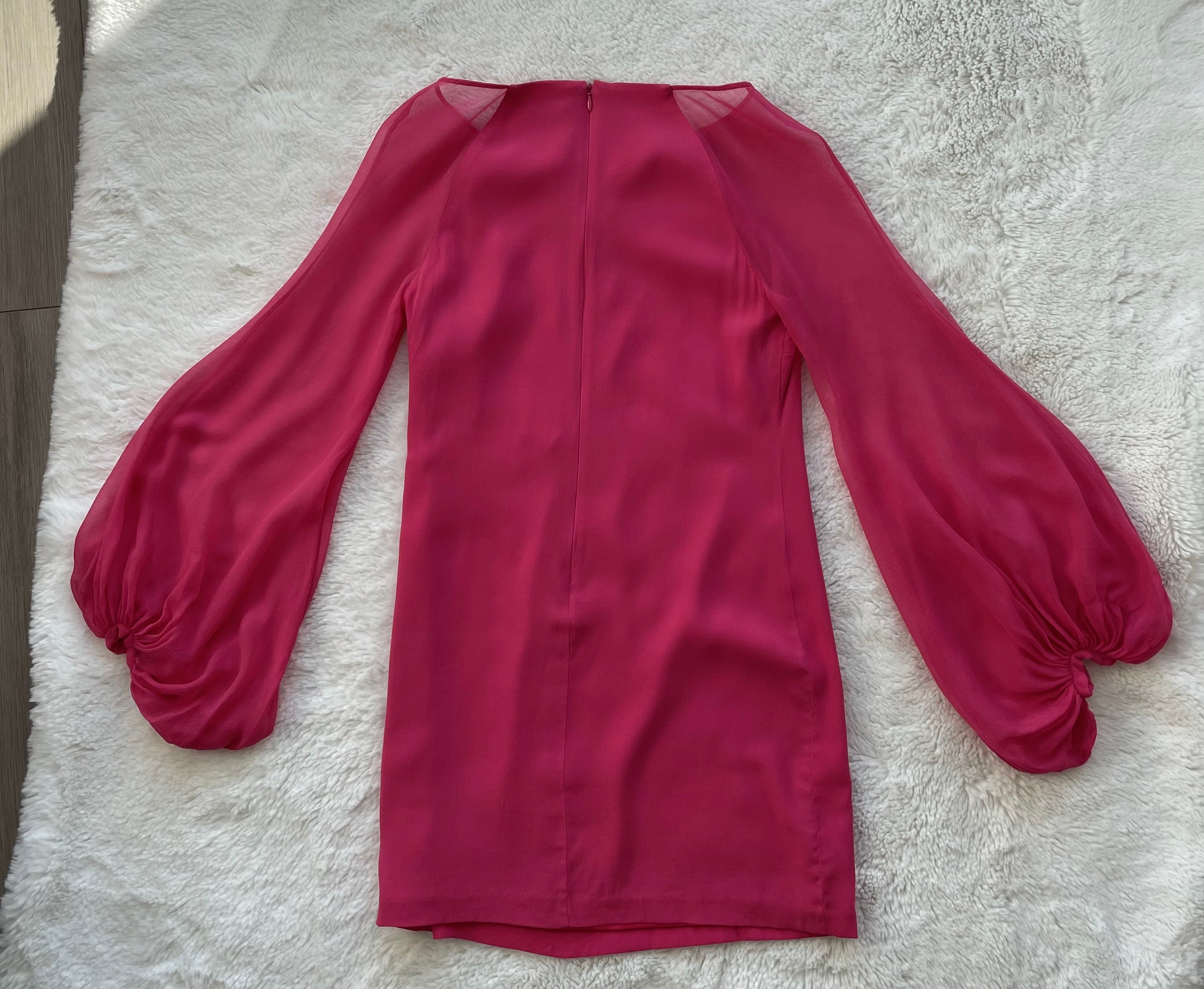 GUESS by Marciano Pink Silk Dress – Size Small - photo 5
