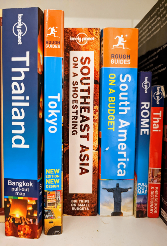 Various Travel Books