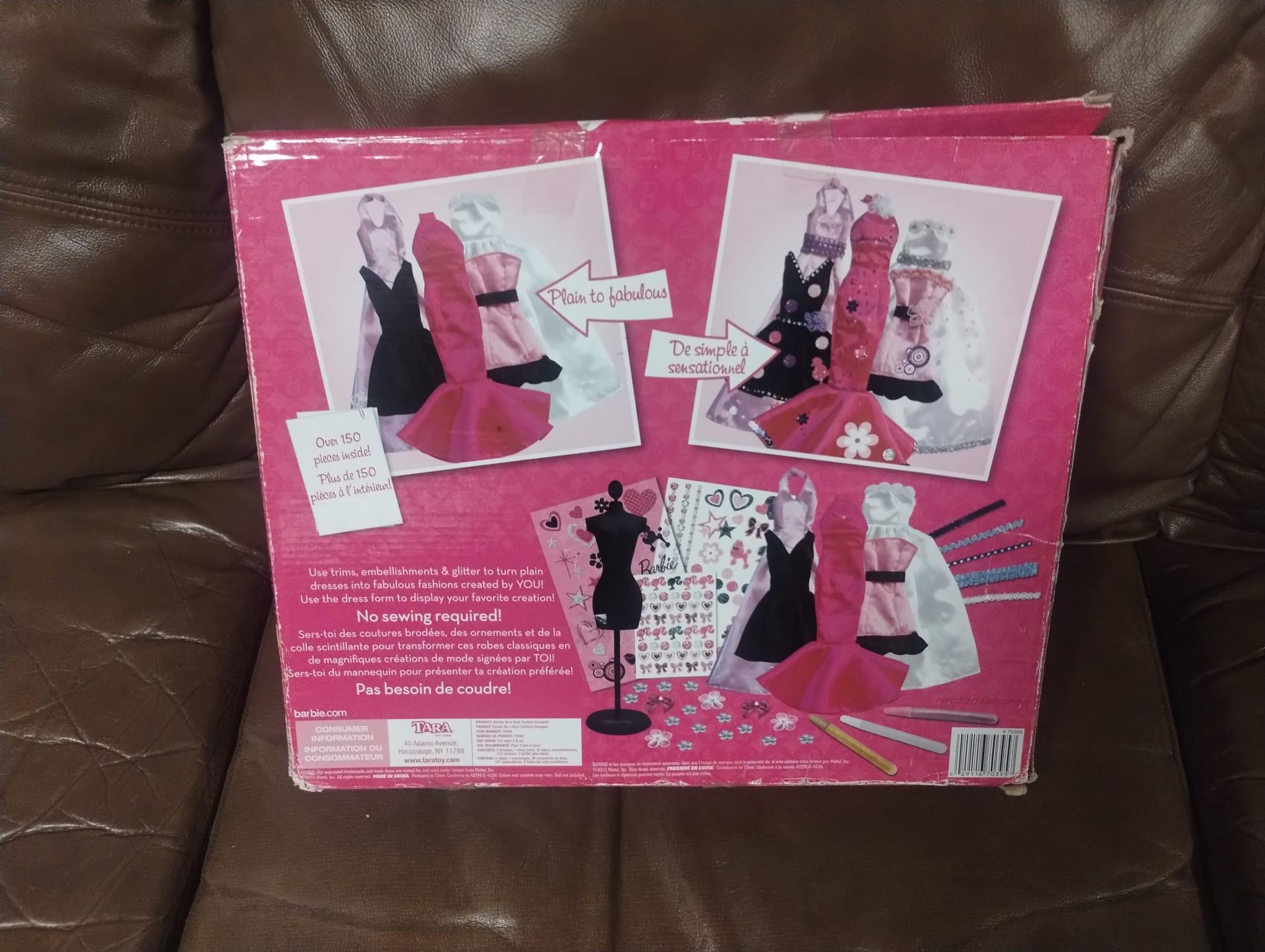 Mattel 2010 Barbie "Be A Real Fashion Designer" 5 Dresses - photo 2
