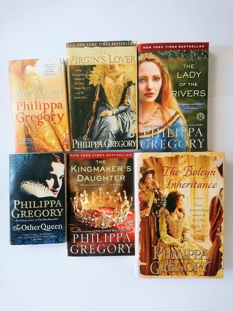 Philippa Gregory books!!
