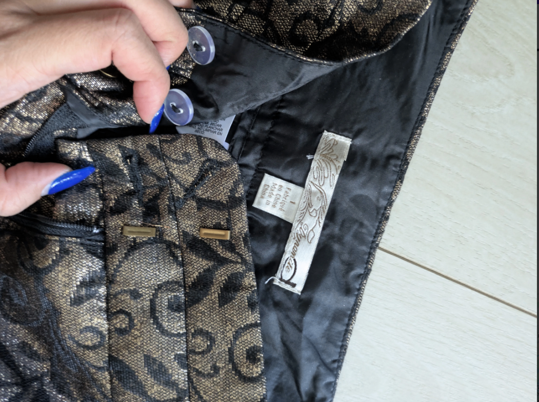 Sparkly Pattern Shorts - Size 1 - photo 2
