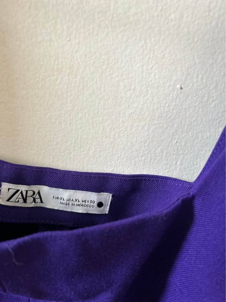 Zara Purple Long Sleeve Top - Size XL - photo 2