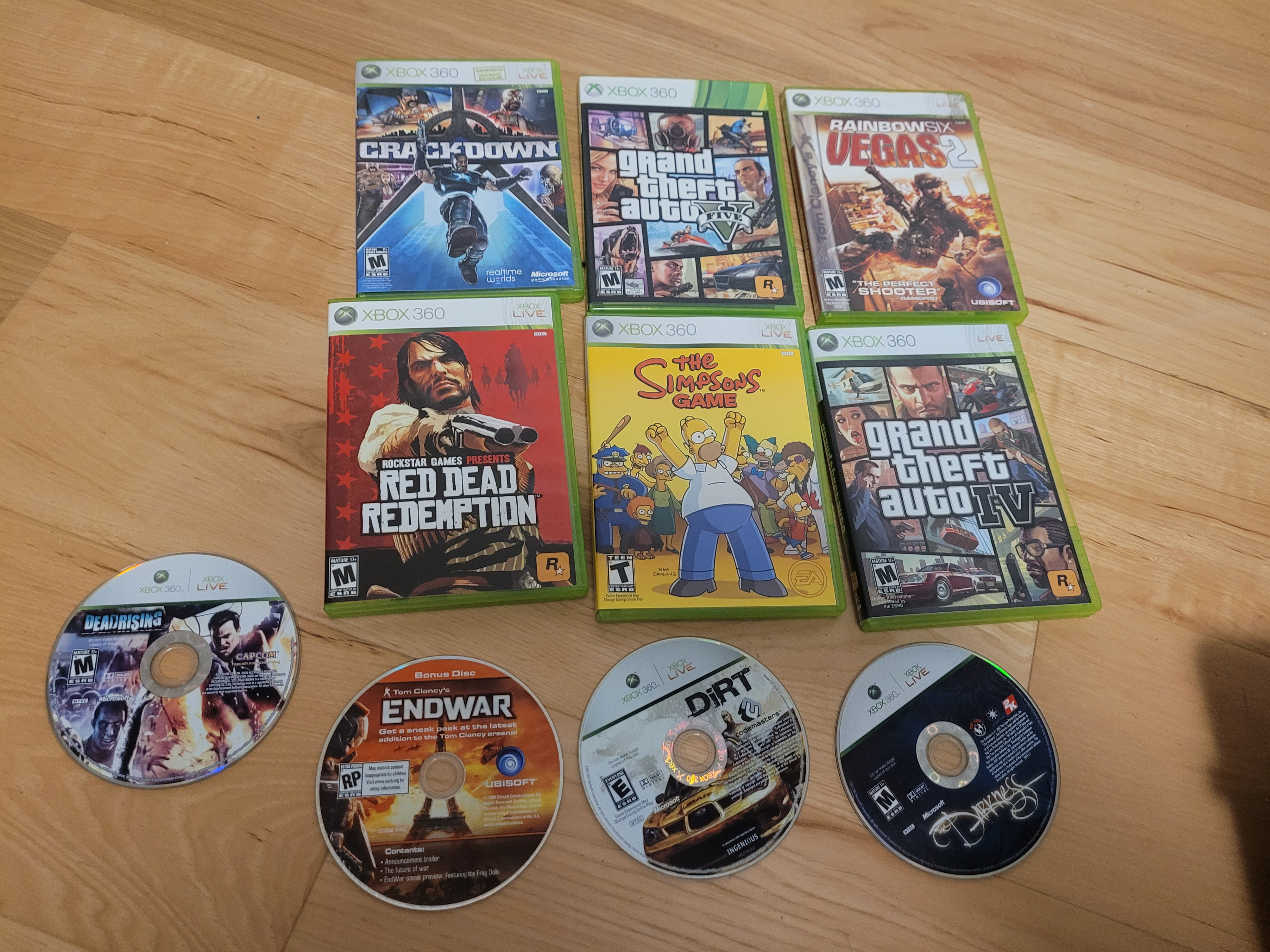 XBOX360 Bundle with games (for parts) - photo 4