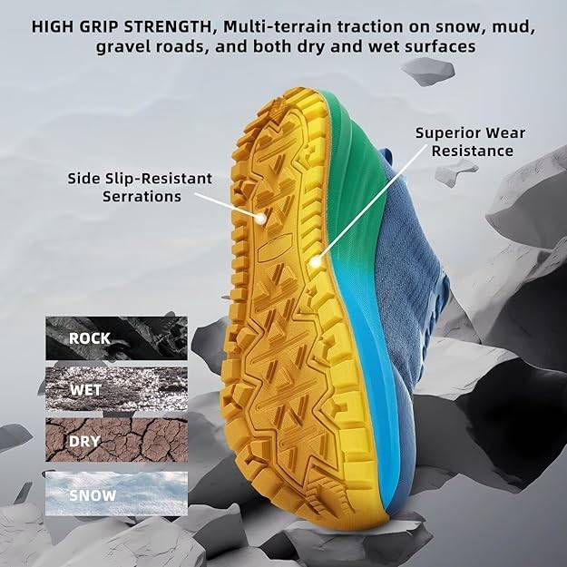 Men's Orthopedic Wide Plantar Fasciitis Shoes - photo 5