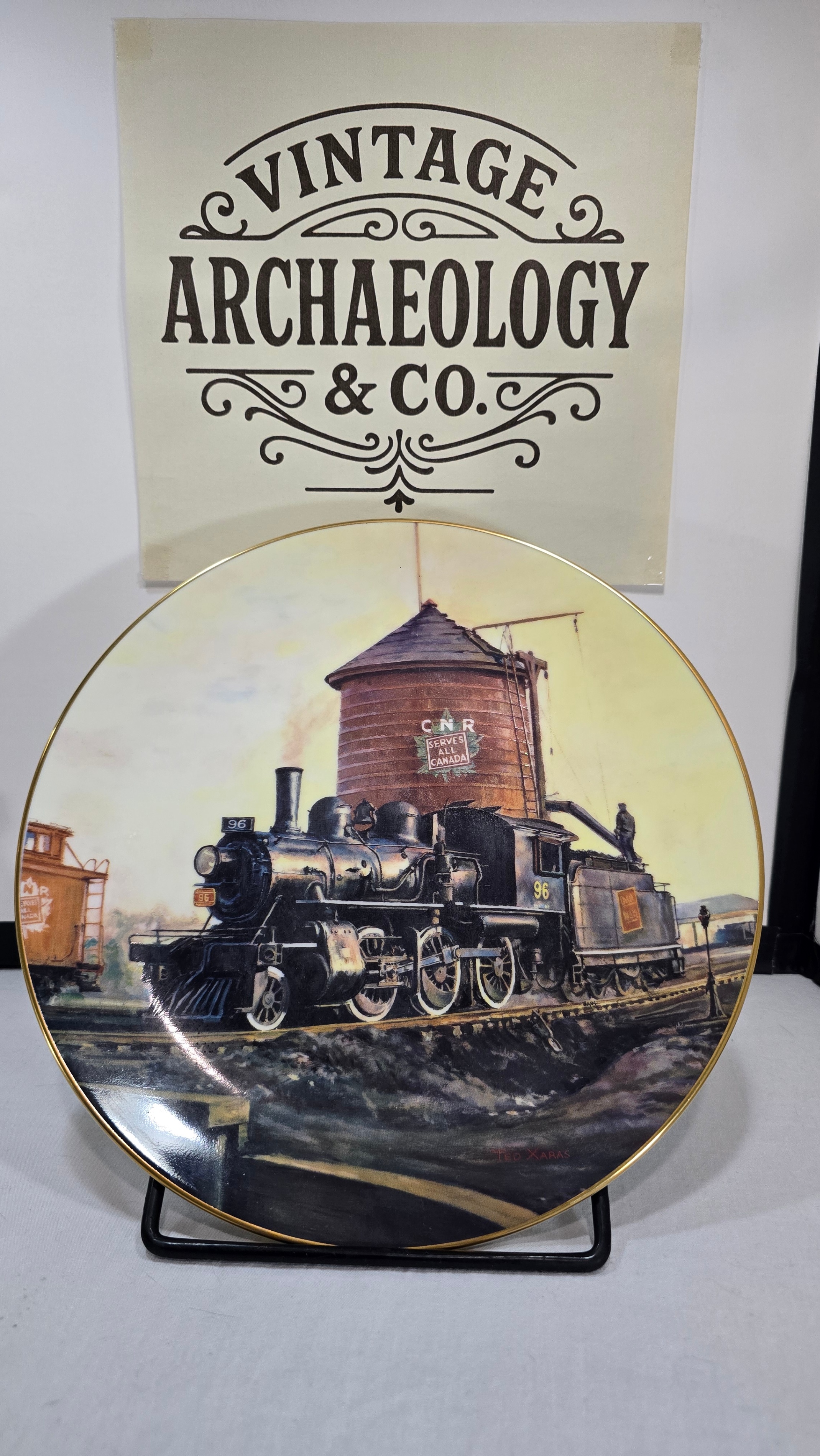 Steam on the CNR Collector Plate - One For The Road