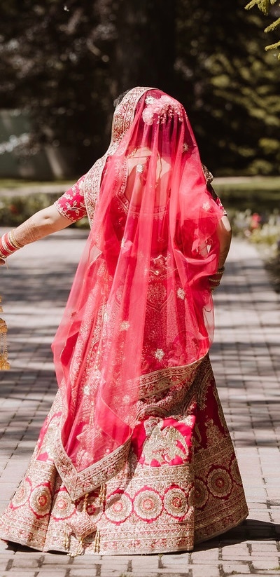 Beautiful Rani Pink Bridal Lehenga - photo 2
