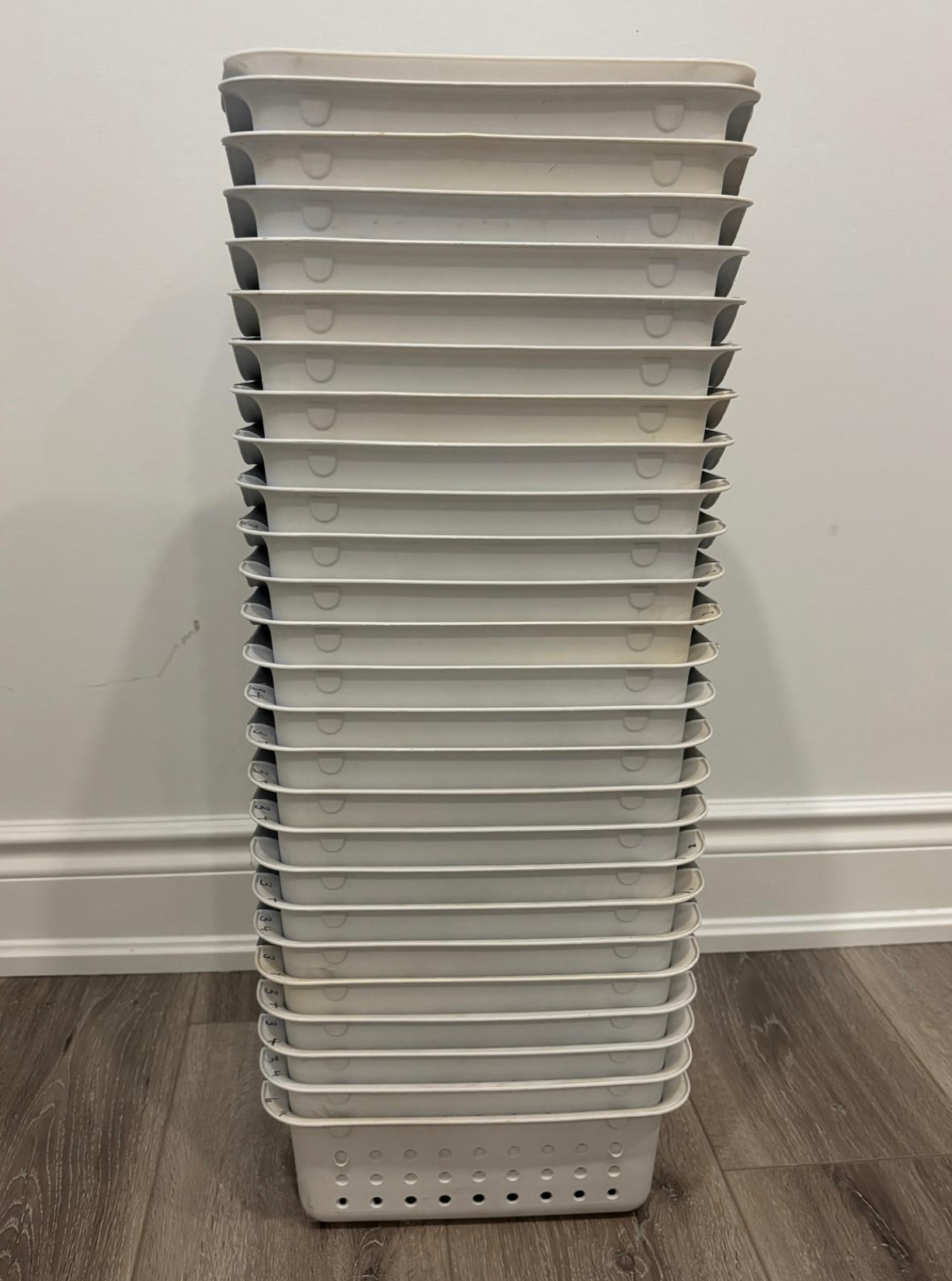 Set of 25 organizing bins 📦✨