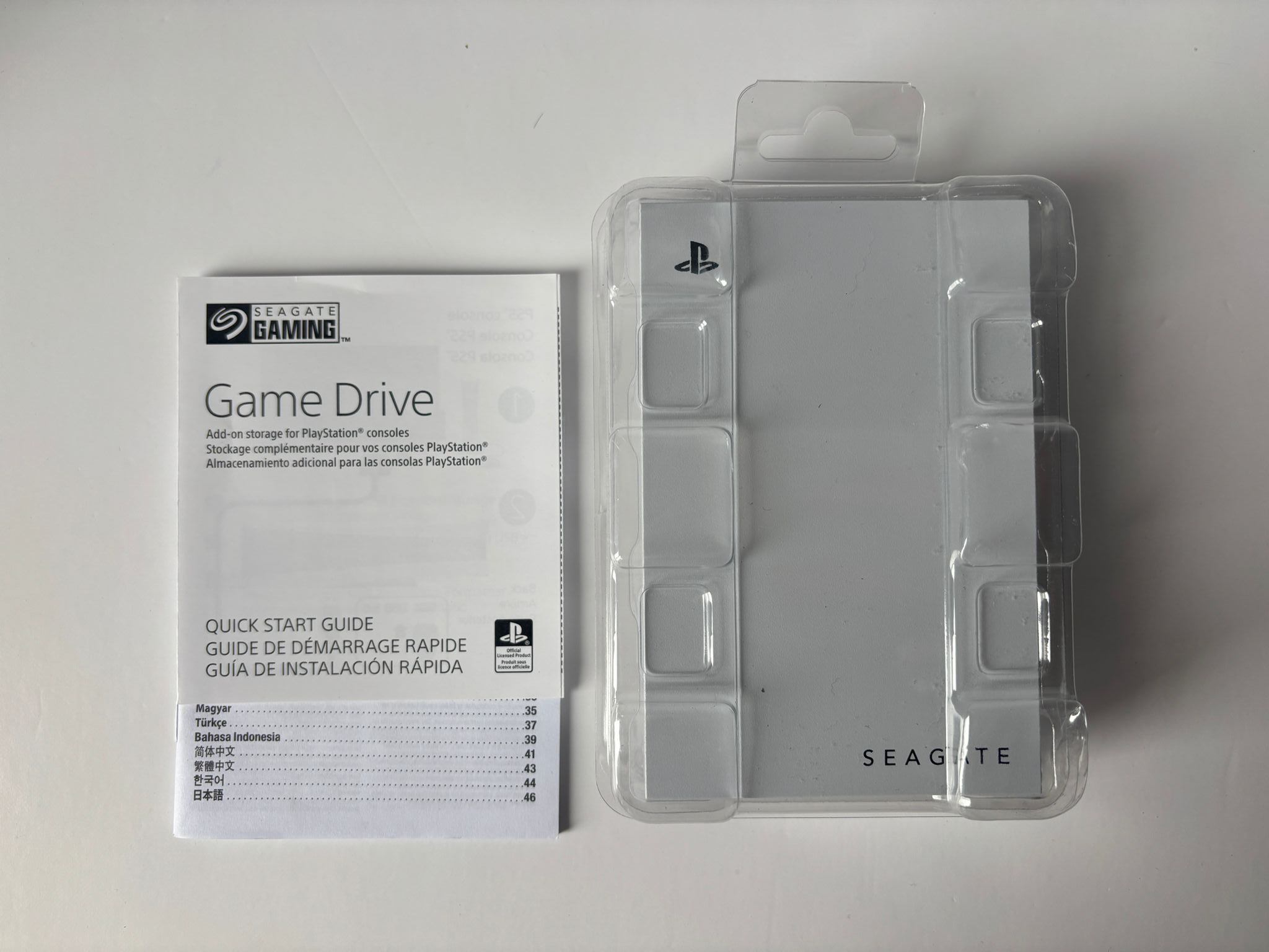 Seagate PS5 Game Drive 5TB External Hard Drive - NEW OPEN BOX