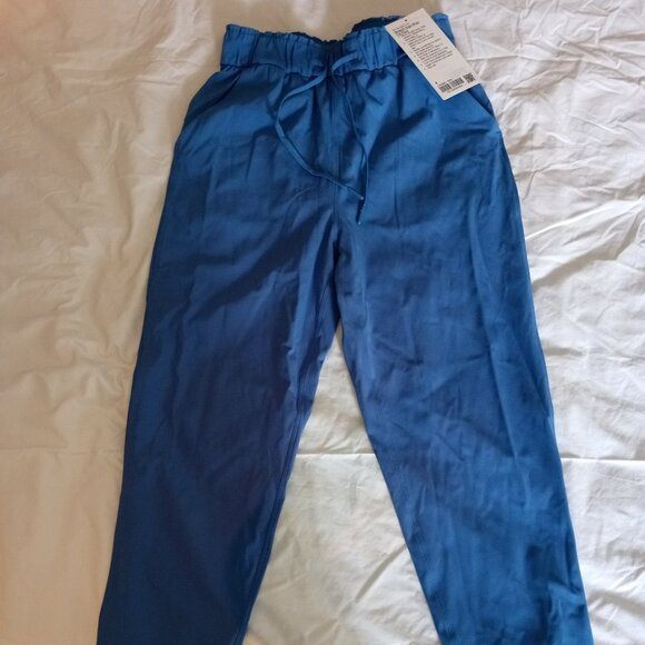 NWT Lululemon Stretch High-Rise 7/8 Pant Blue Size 4 - photo 4