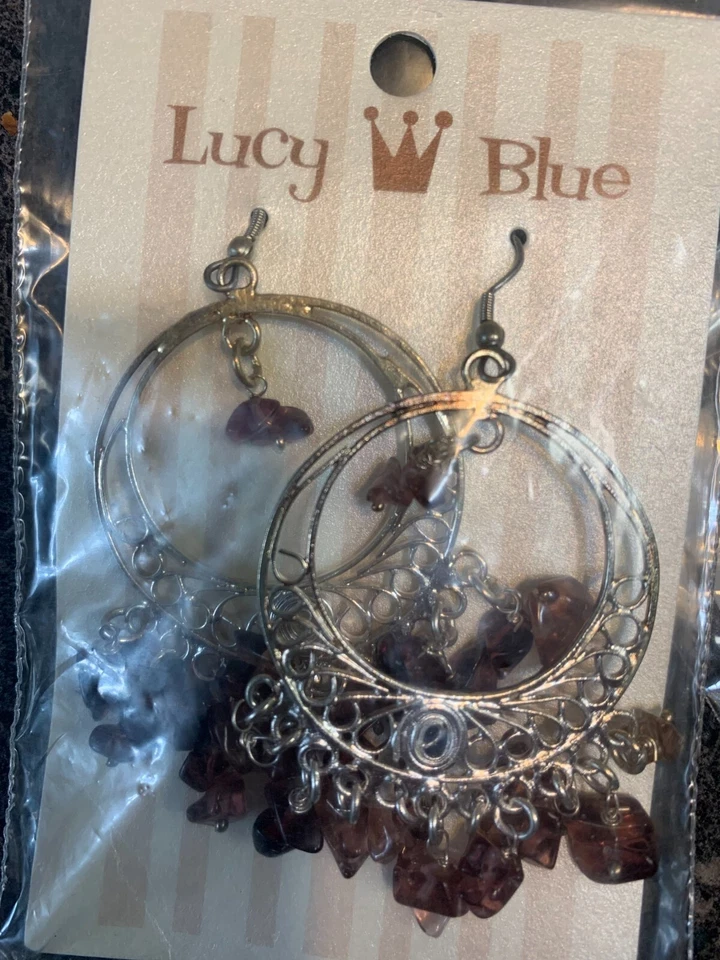 20 New Pairs of Assorted Beaded, Dangle, Hook Earrings - photo 5