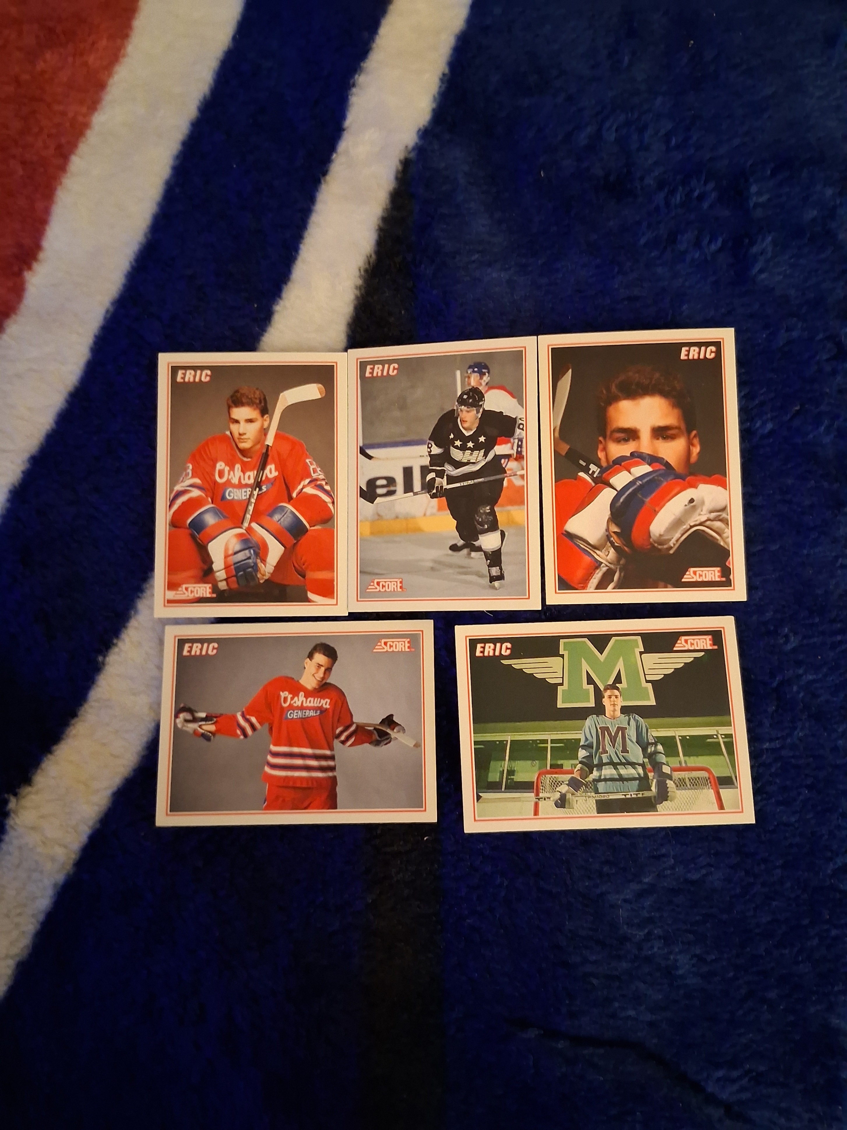 ERIC LINDROS MINT CONDITION ROOKIE CARDS - photo 3