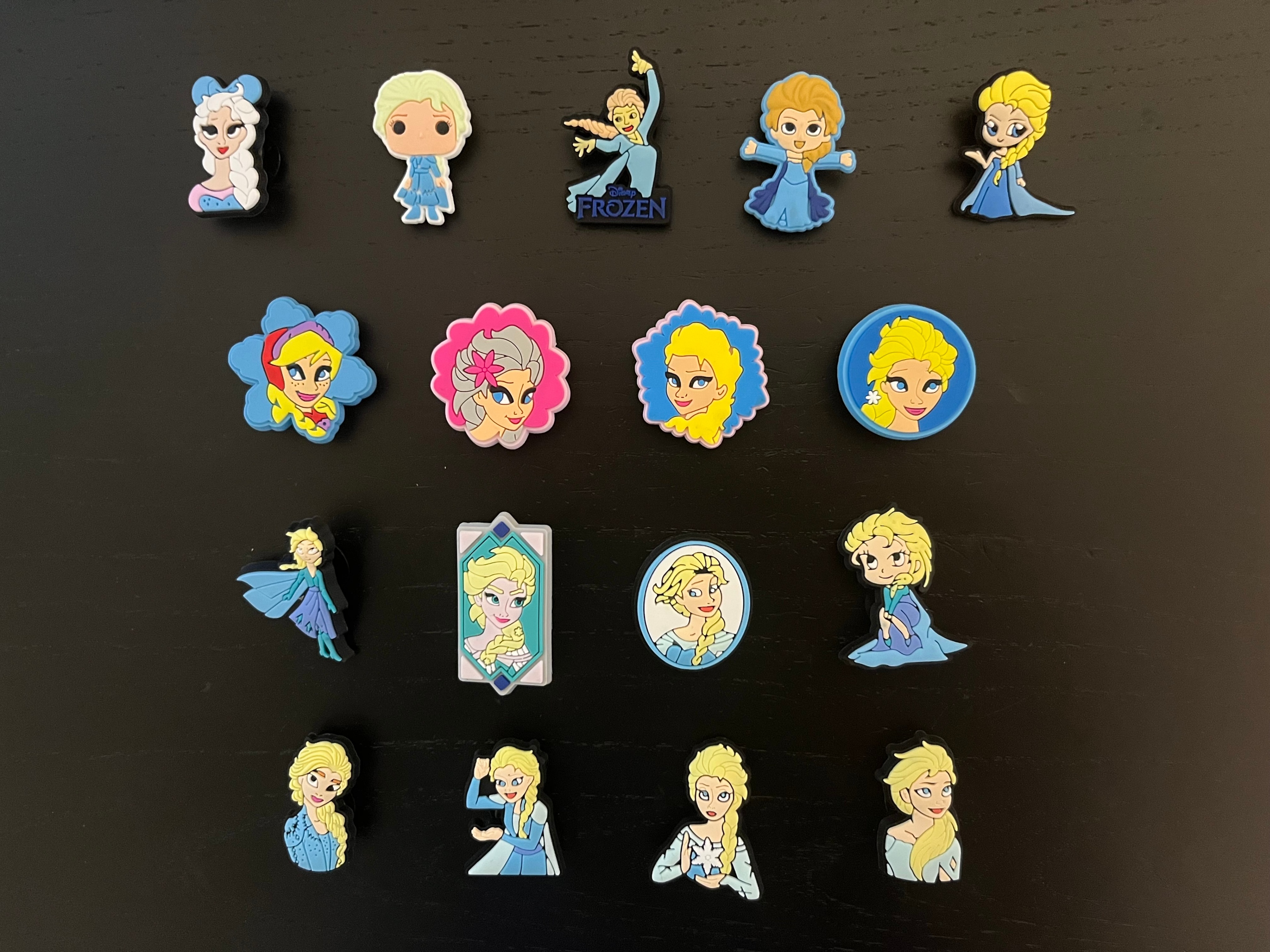 Frozen Elsa Anna Olaf Crocs Charms Jibbitz