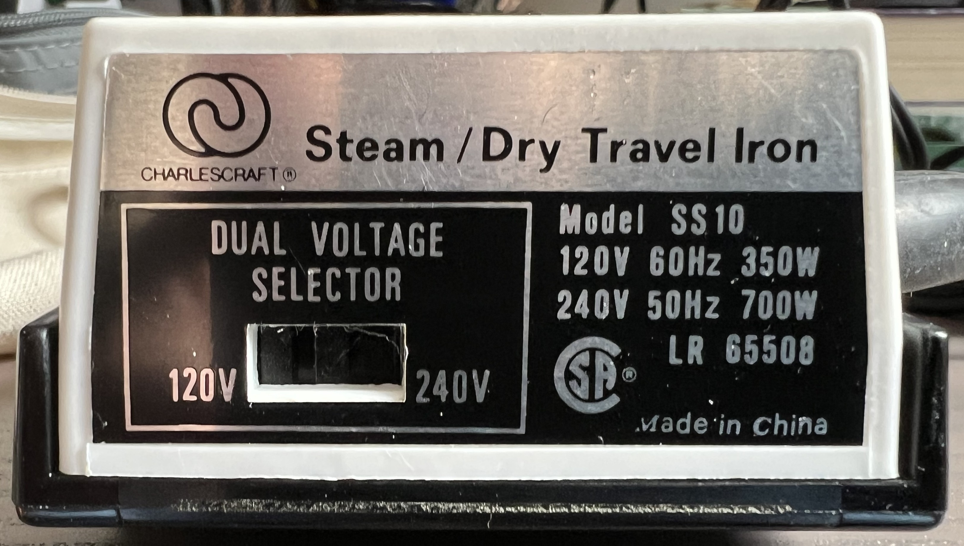 CharlesCraft Travel Steam Iron - photo 5