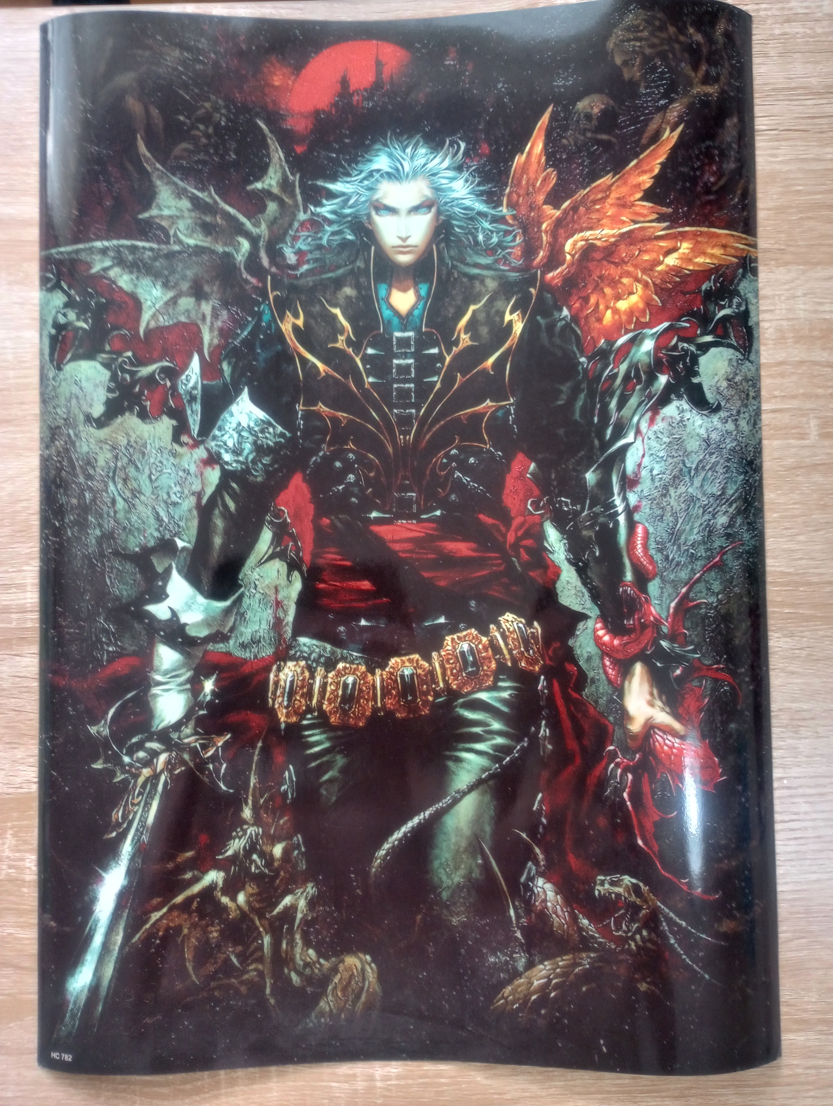 Castlevania: Curse of Darkness Hector Poster 21" x 15" KONAMI