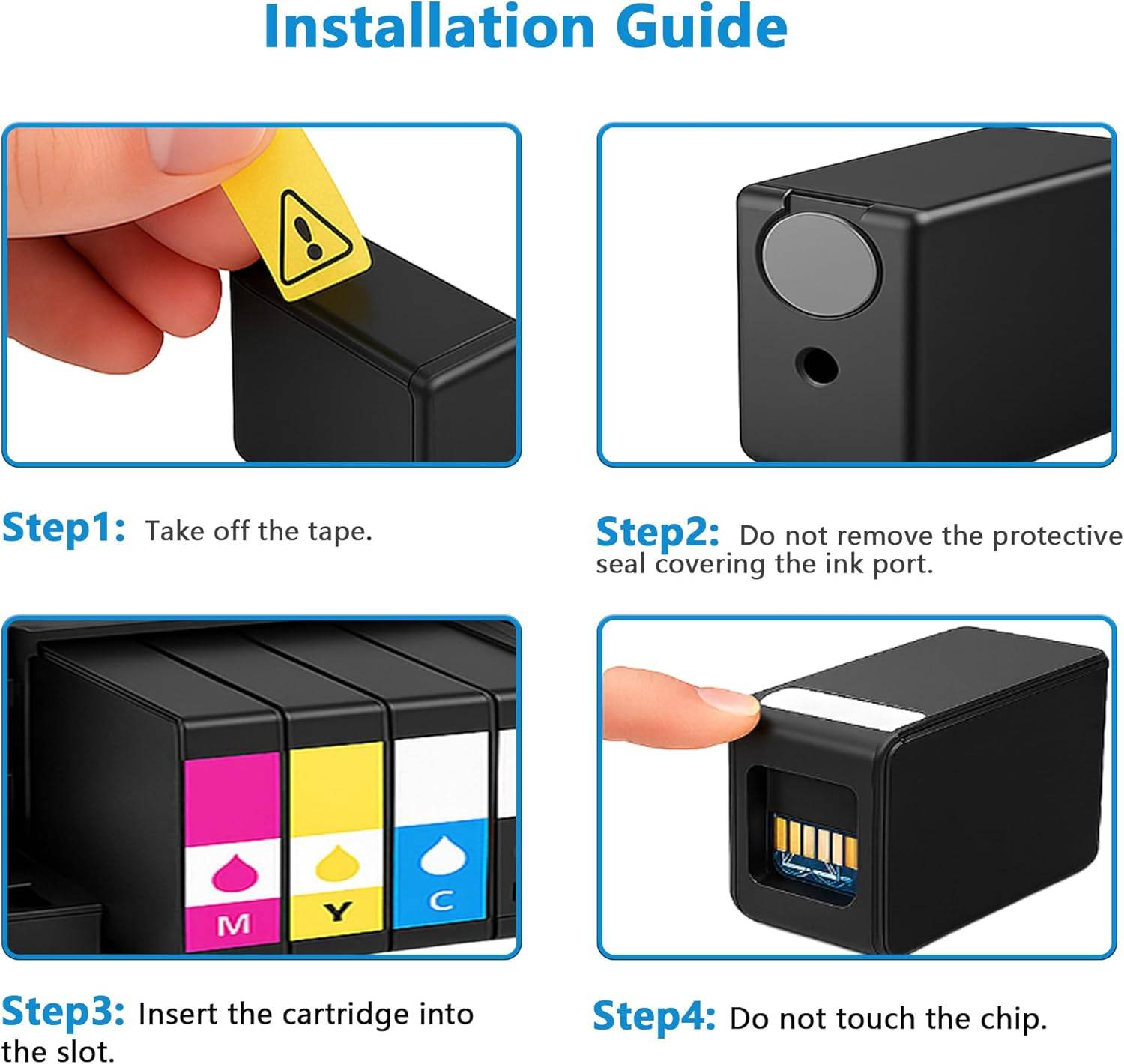 HP 902XL Ink Cartridge - Black, Cyan, Magenta, Yellow. New! - photo 4
