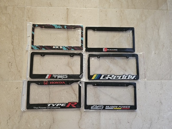 Brand new license plate frame