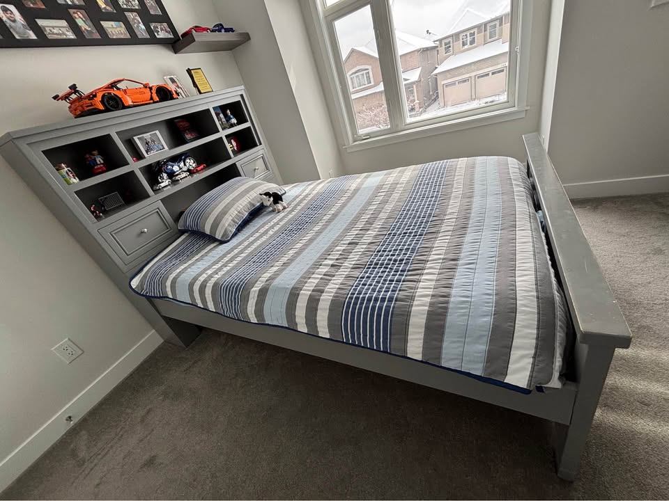 Full/Double Bedroom Set with Dresser & Mirror - photo 4