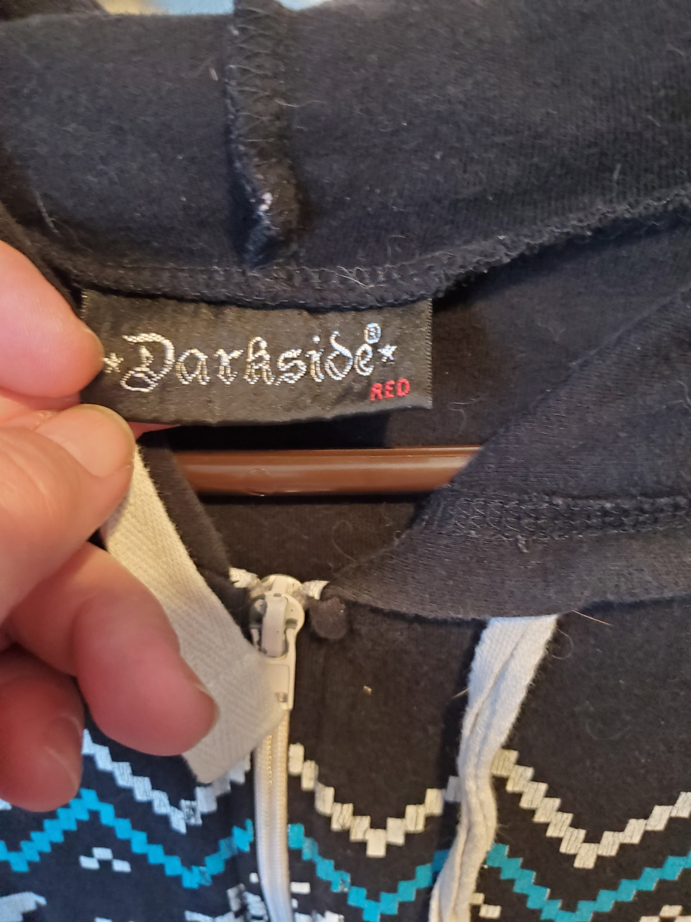 Darkside Skull Zip Hoodie - photo 2
