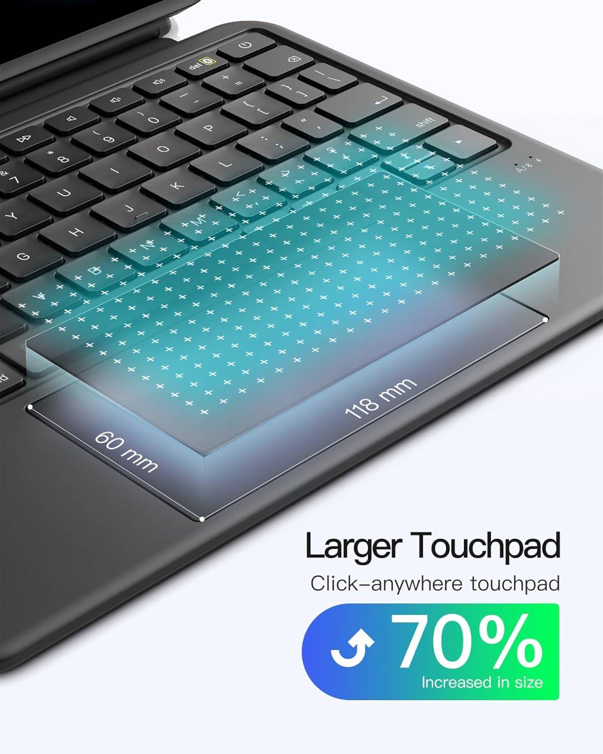 Keyboard Case for IPad - Black - photo 4