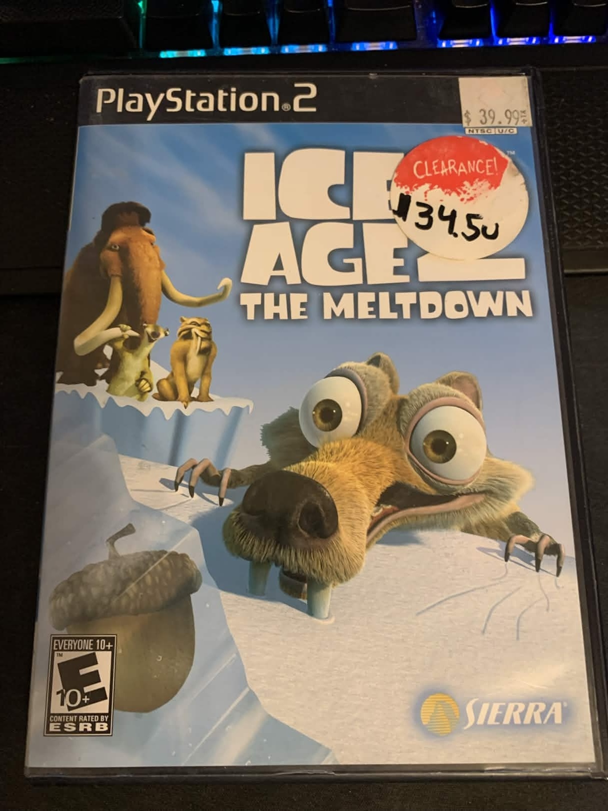 Ice Age 2: The Meltdown - Playstation 2 Game
