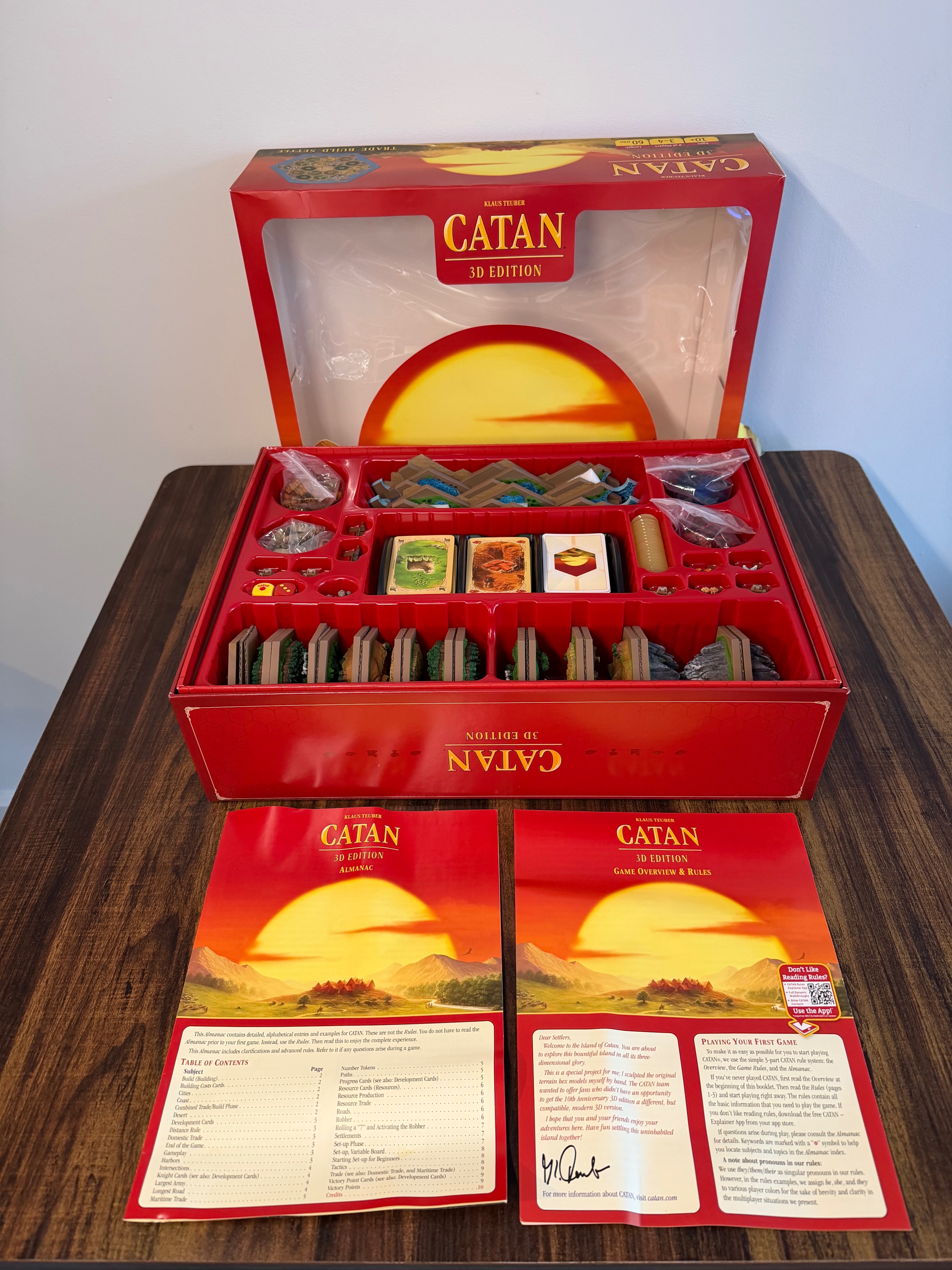CATAN 3D Edition Board Game – Collector’s Version