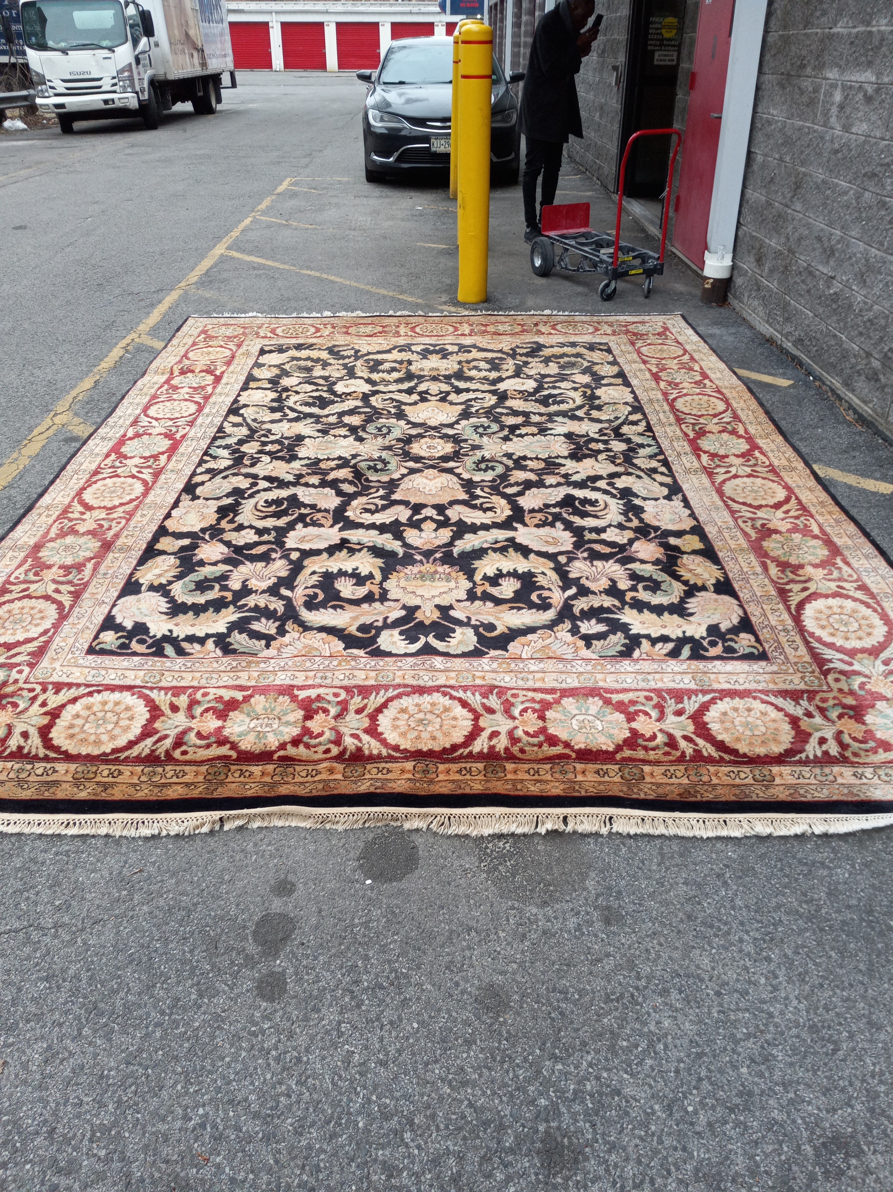 all-natural 100% wool rug - photo 2