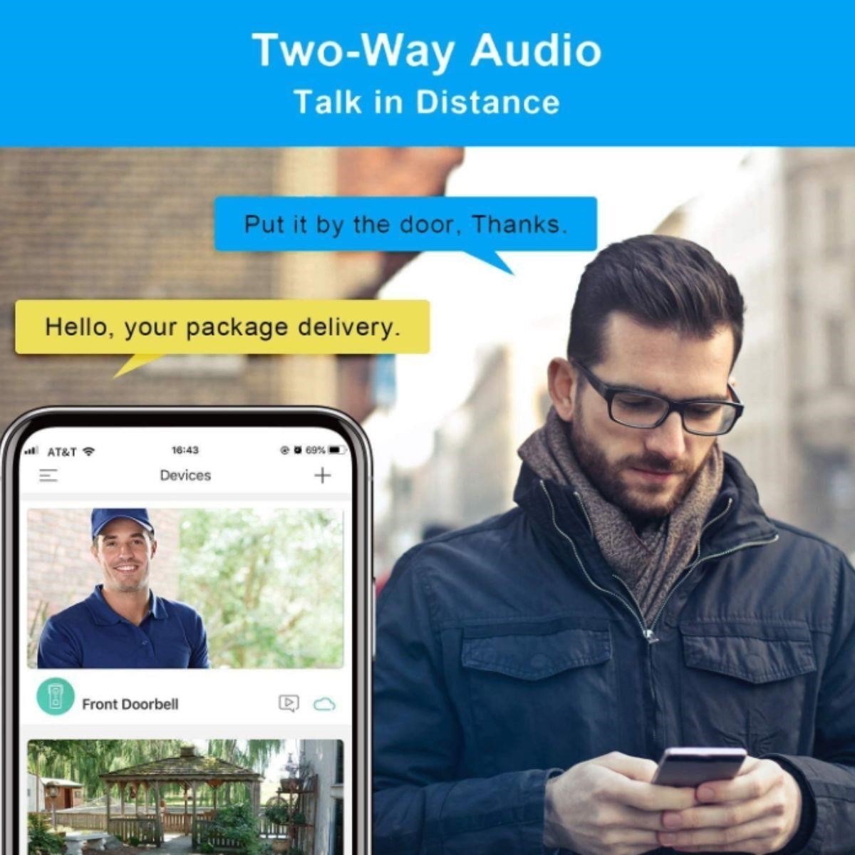 Smart Video Doorbell - KALOGL T9 - photo 2