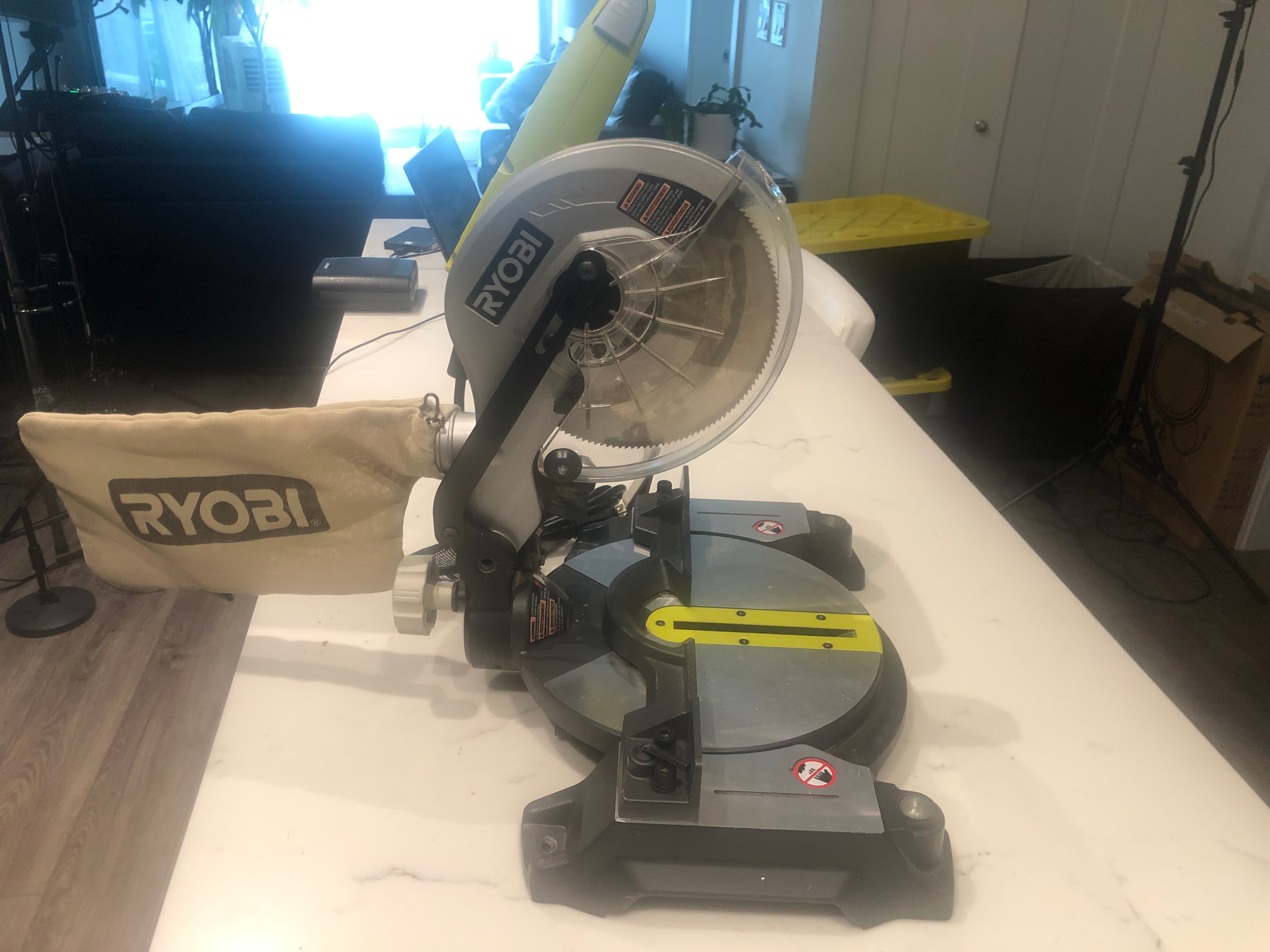 █ ✿ █ RYOBI 7 ¼” MITER SAW with LASER █ ✿ █ - photo 5