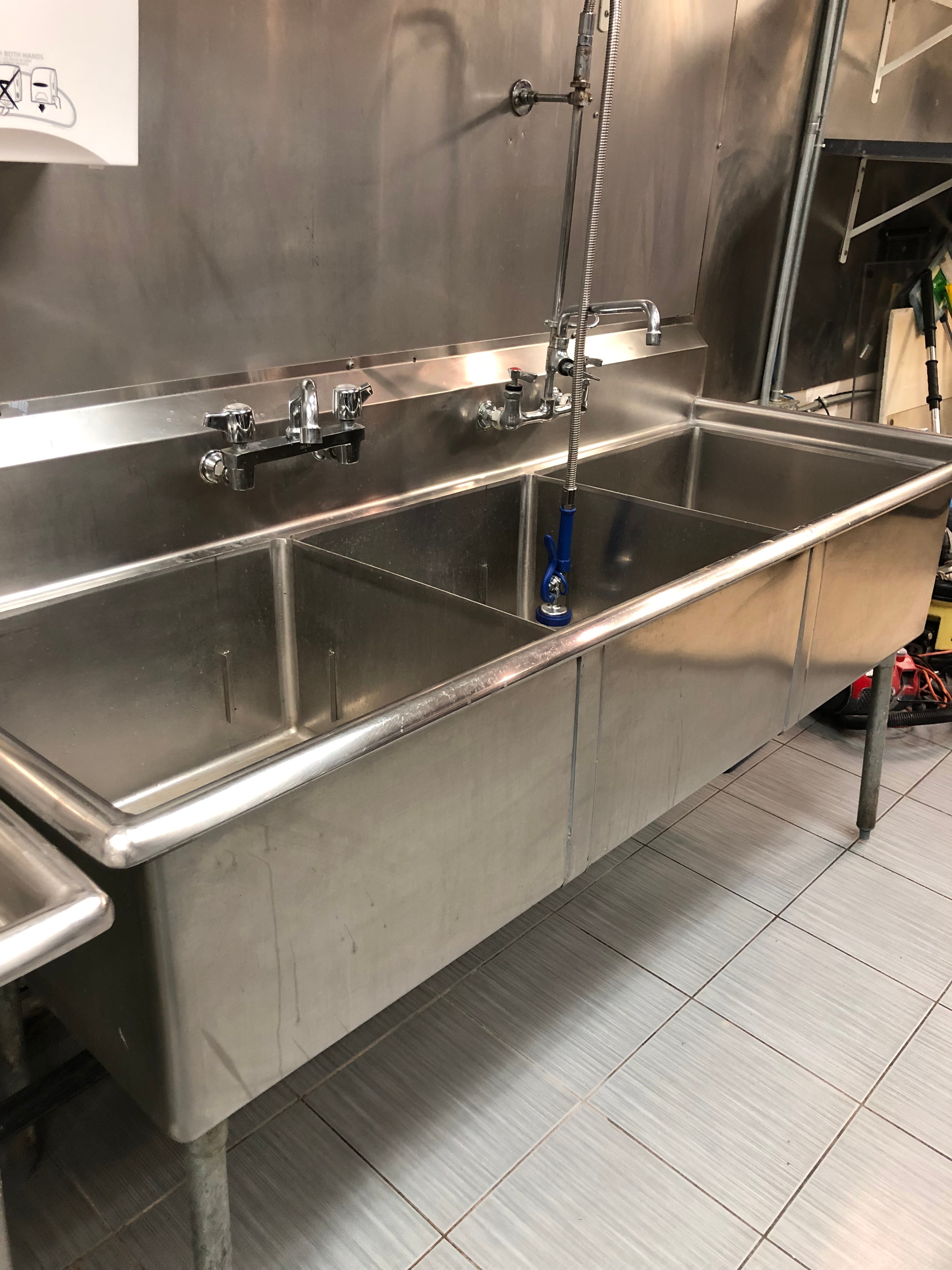 Stainless Steel Commercial Sink - photo 3