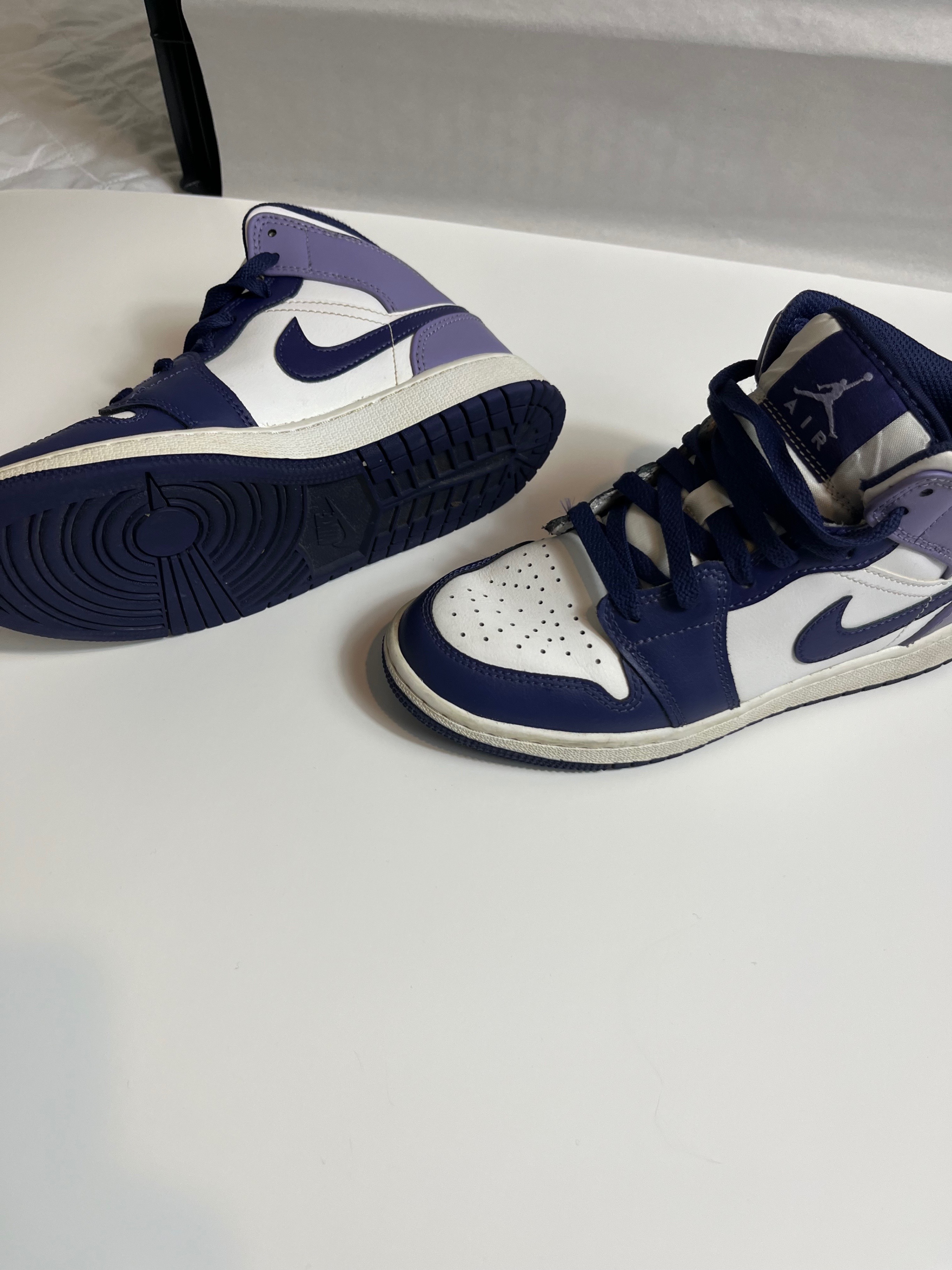 Nike Air Jordan 1 High - Purple/Navy - photo 2