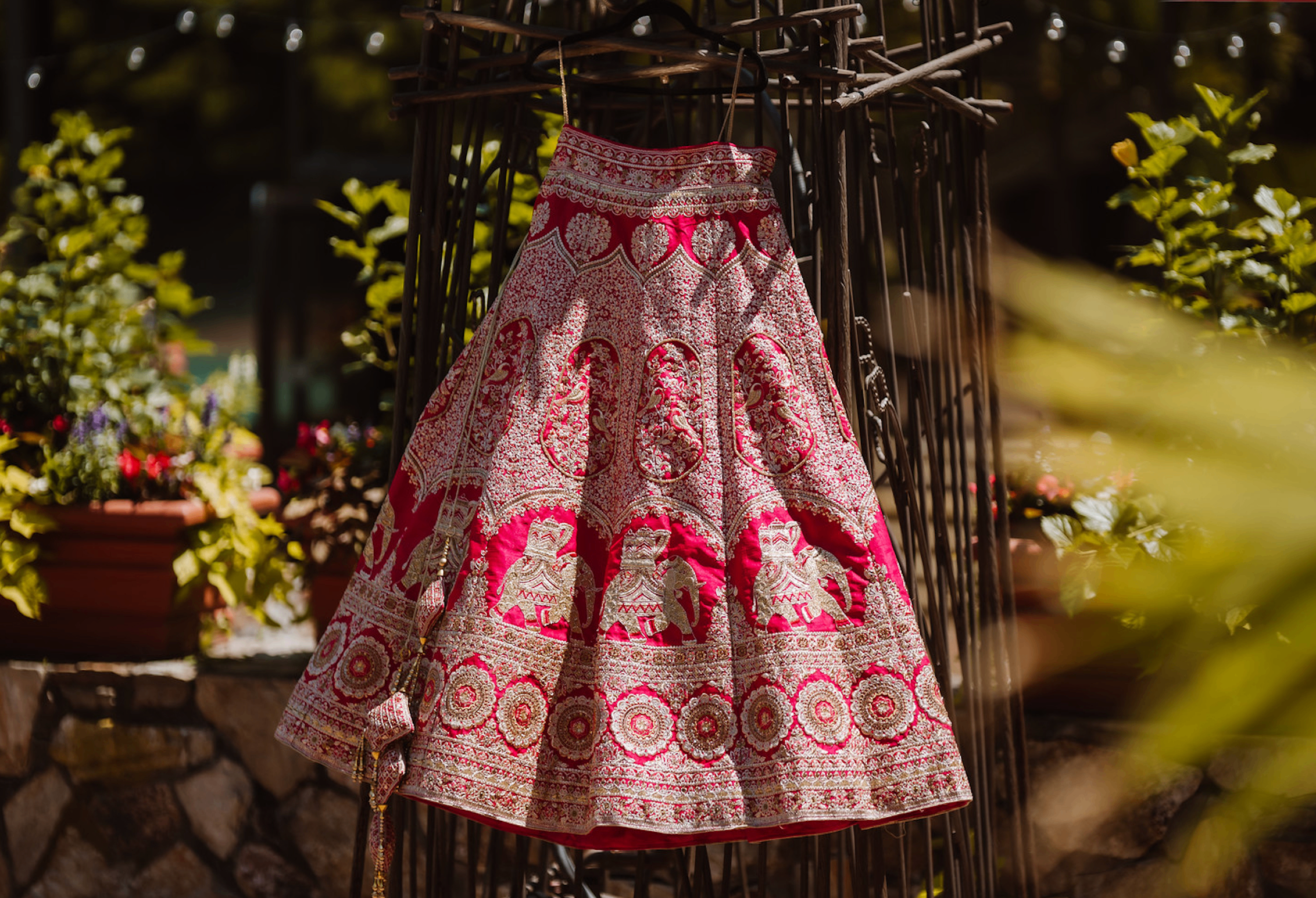 Beautiful Rani Pink Bridal Lehenga - photo 4