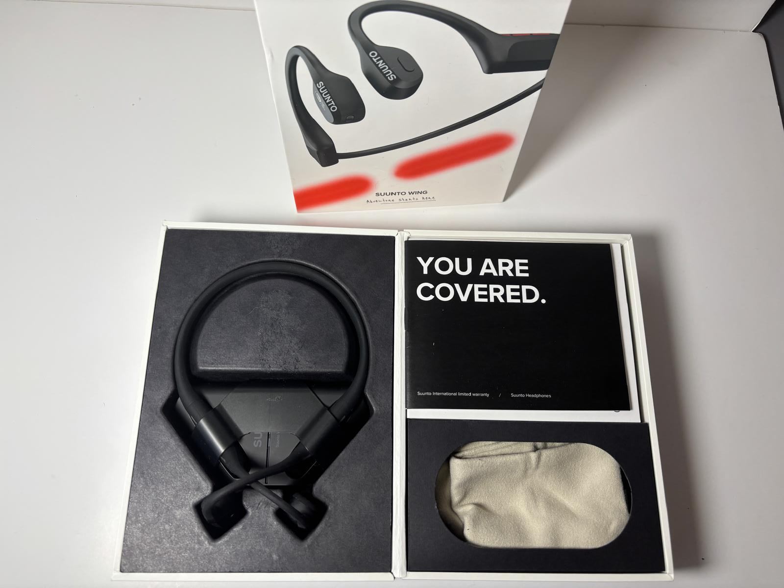 NEW OPEN BOX SUUNTO Wing Bone Conduction Sports Headphones - photo 2