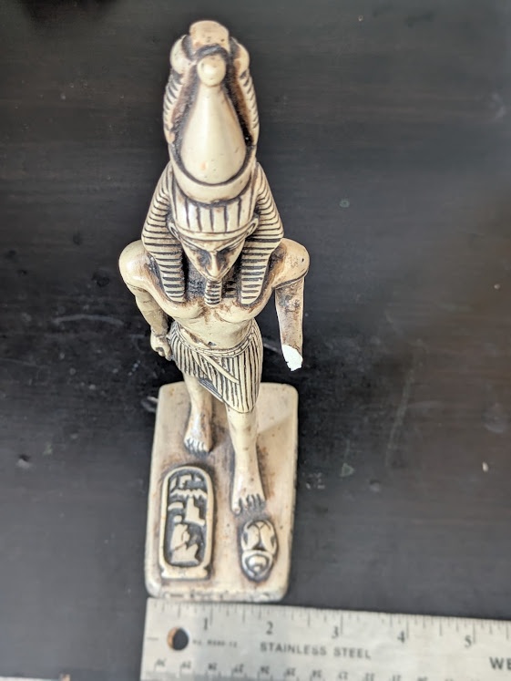 Ancient Egyptian statue of ushabty King Tutankhamun - photo 2