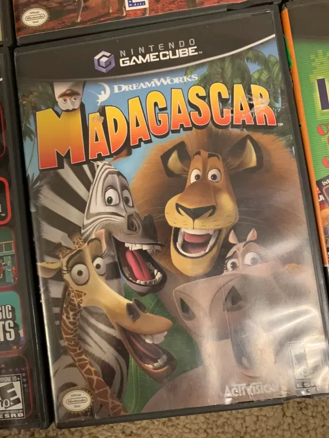 Madagascar Nintendo GameCube Game