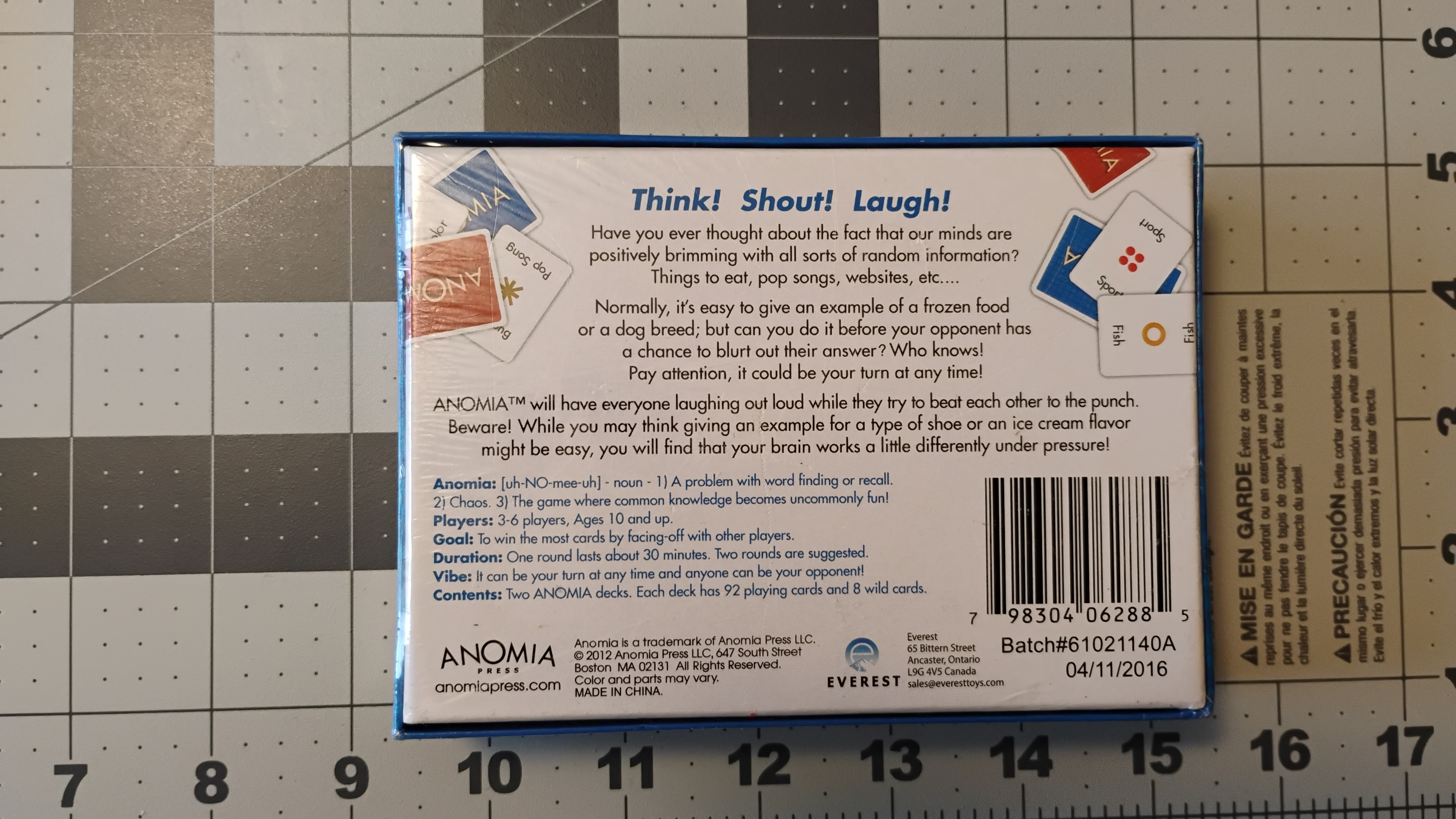 Anomia Card Game New and Sealed - photo 2