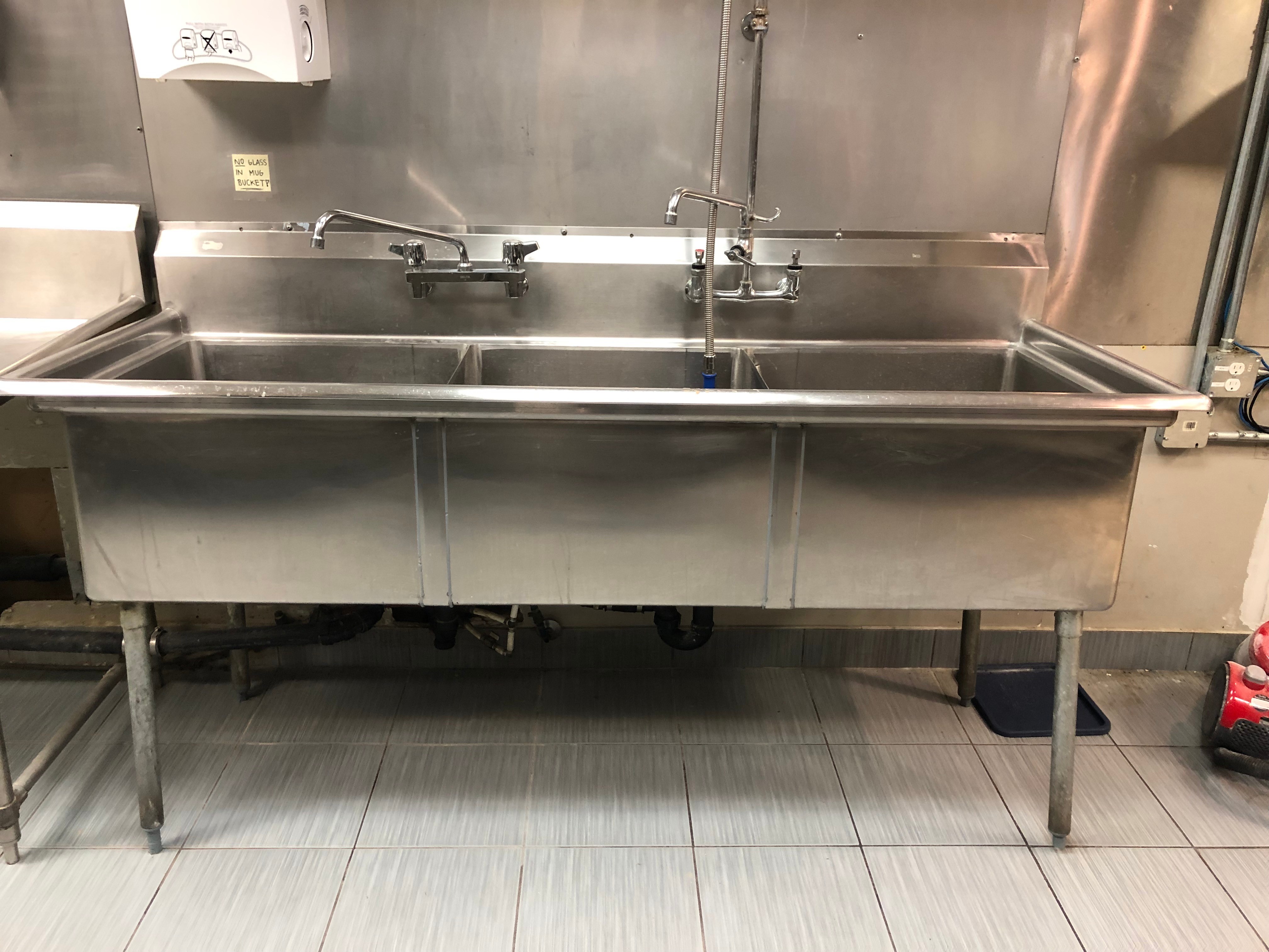 Stainless Steel Commercial Sink