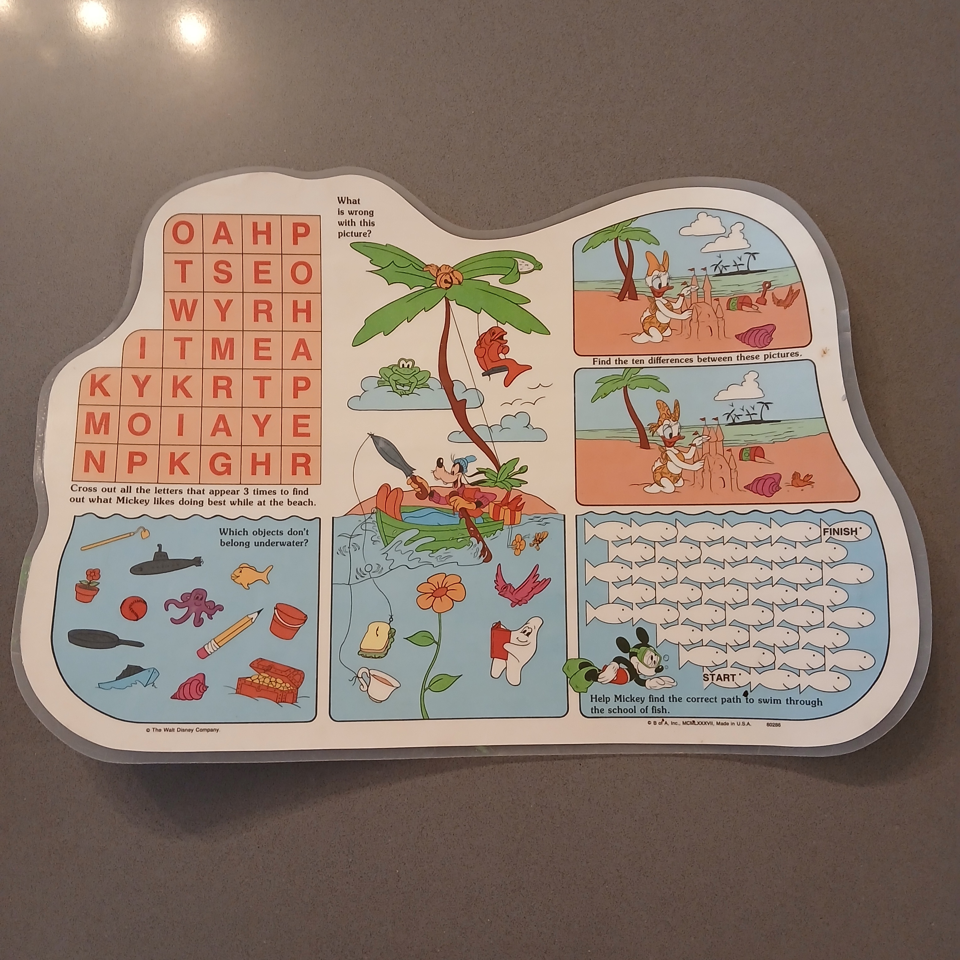 Disney Mickey Mouse Place Mat - photo 2