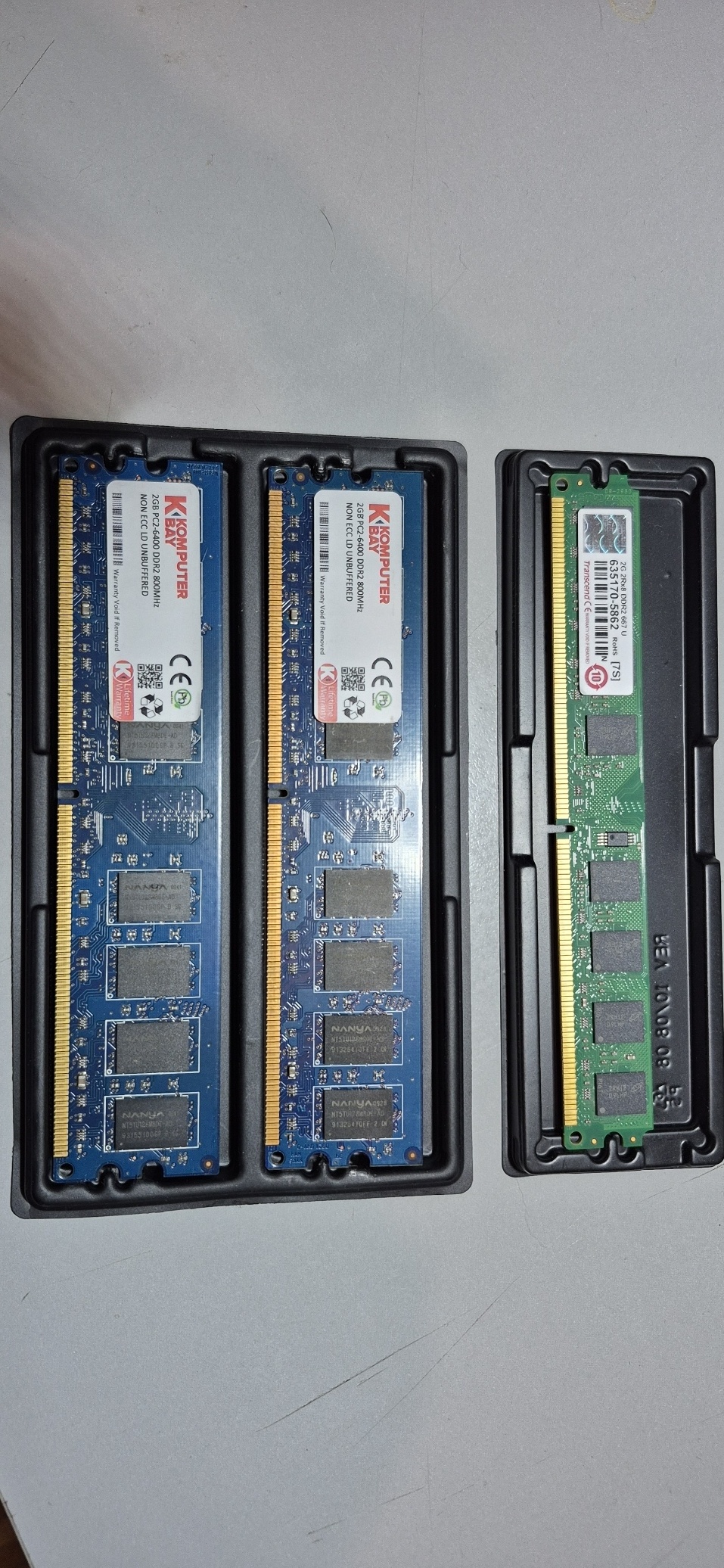 💾2GB DDR2 (1 Stick) Desktop RAM – 800MHz PC2-6400 240-Pin DIMM