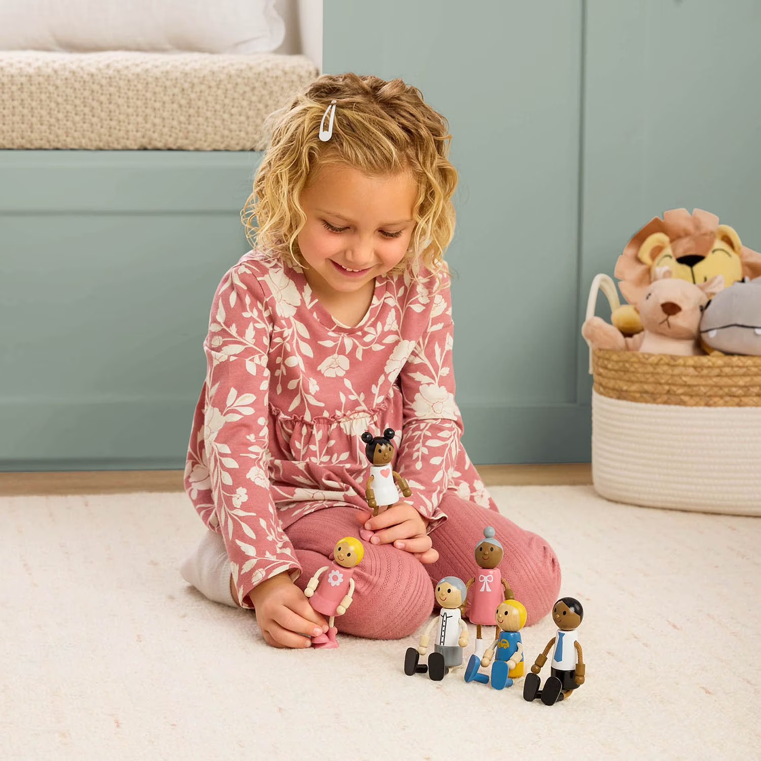 Member's Mark Wooden Doll Set - photo 3