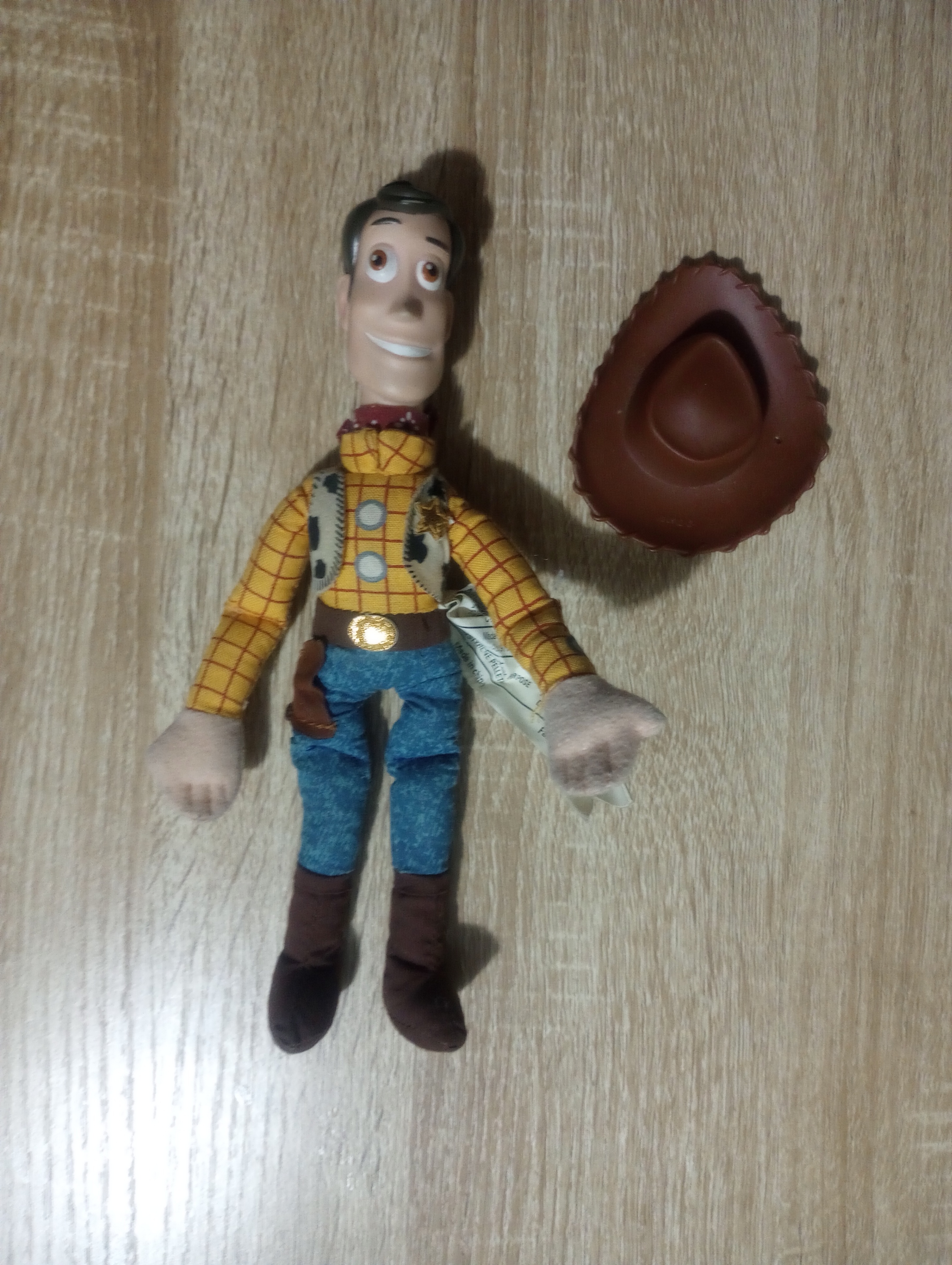 Toy Story Woody Doll - Soft Body, Plastic Head/Hat - photo 2