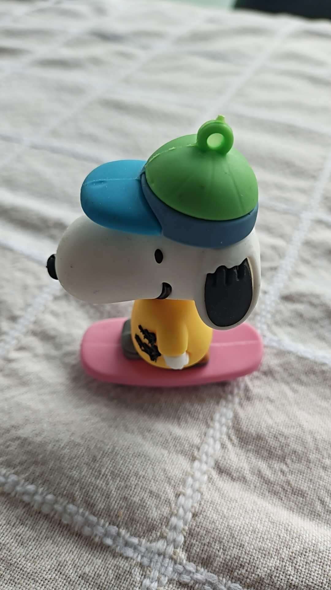 Cute Dog Figure on Skateboard - Decorative Toy - photo 2