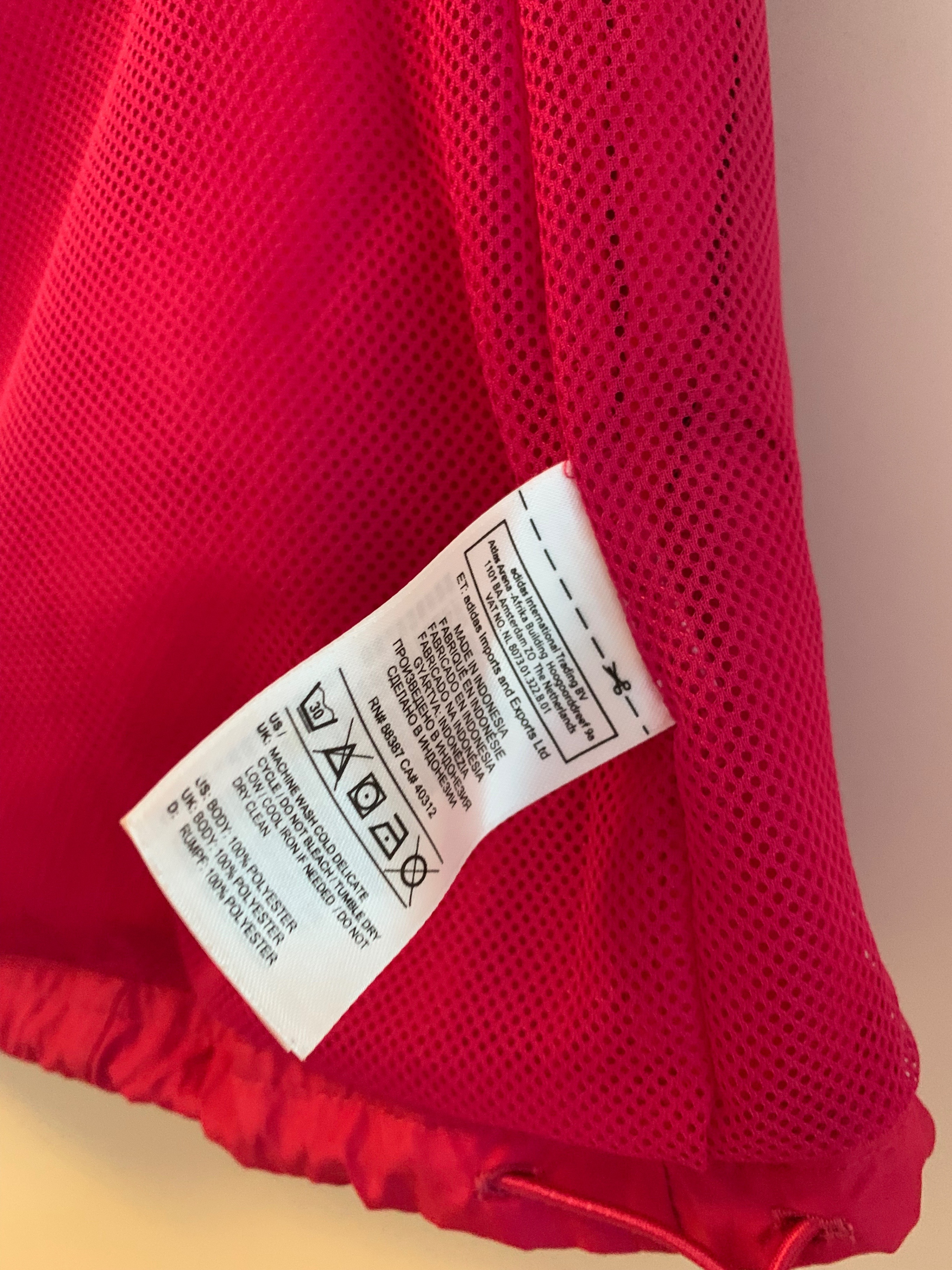 ADIDAS Sport Jacket Women Red Pink M Like New Zipper  paid $100 - photo 4
