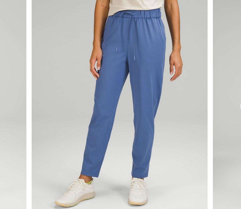 NWT Lululemon Stretch High-Rise 7/8 Pant Blue Size 4