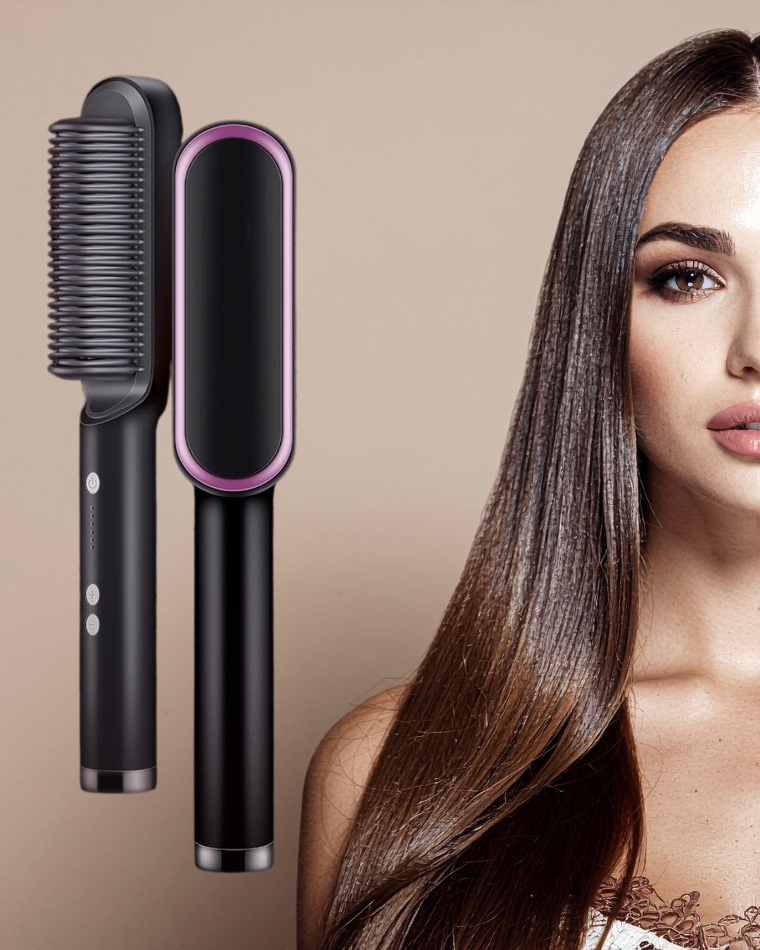 Brand New Fast Heating Hair Straightening Brush
