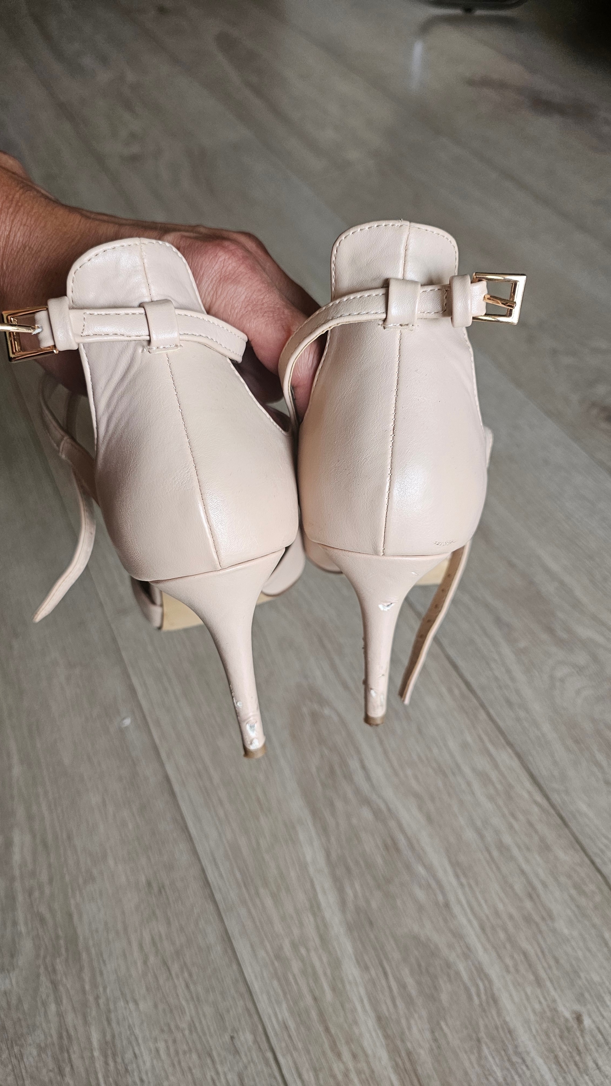 Aldo Beige Heels, Size 11 - photo 4